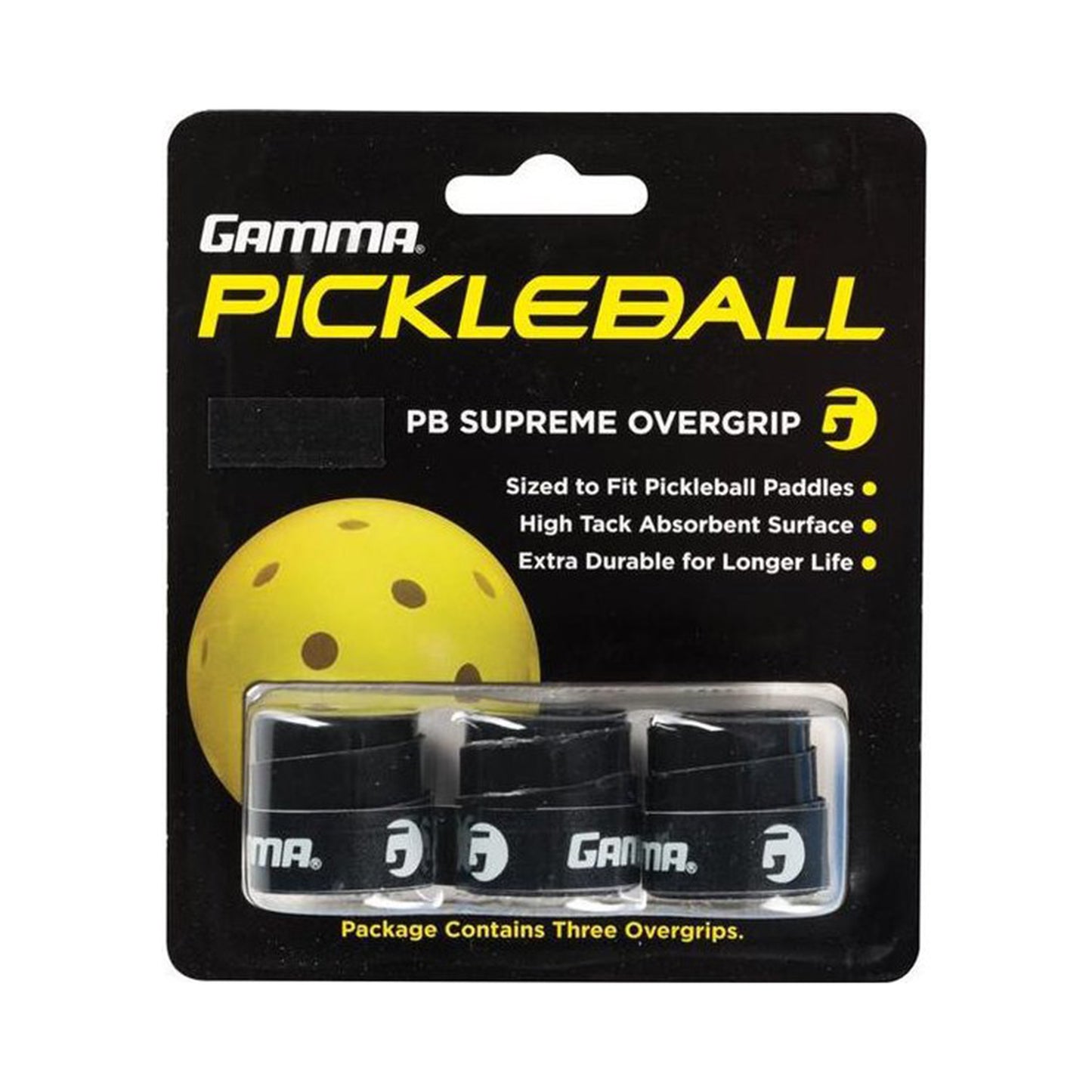 Gamma Pickleball Supreme-Czarny Gamma Pickleball Supreme-Czarny