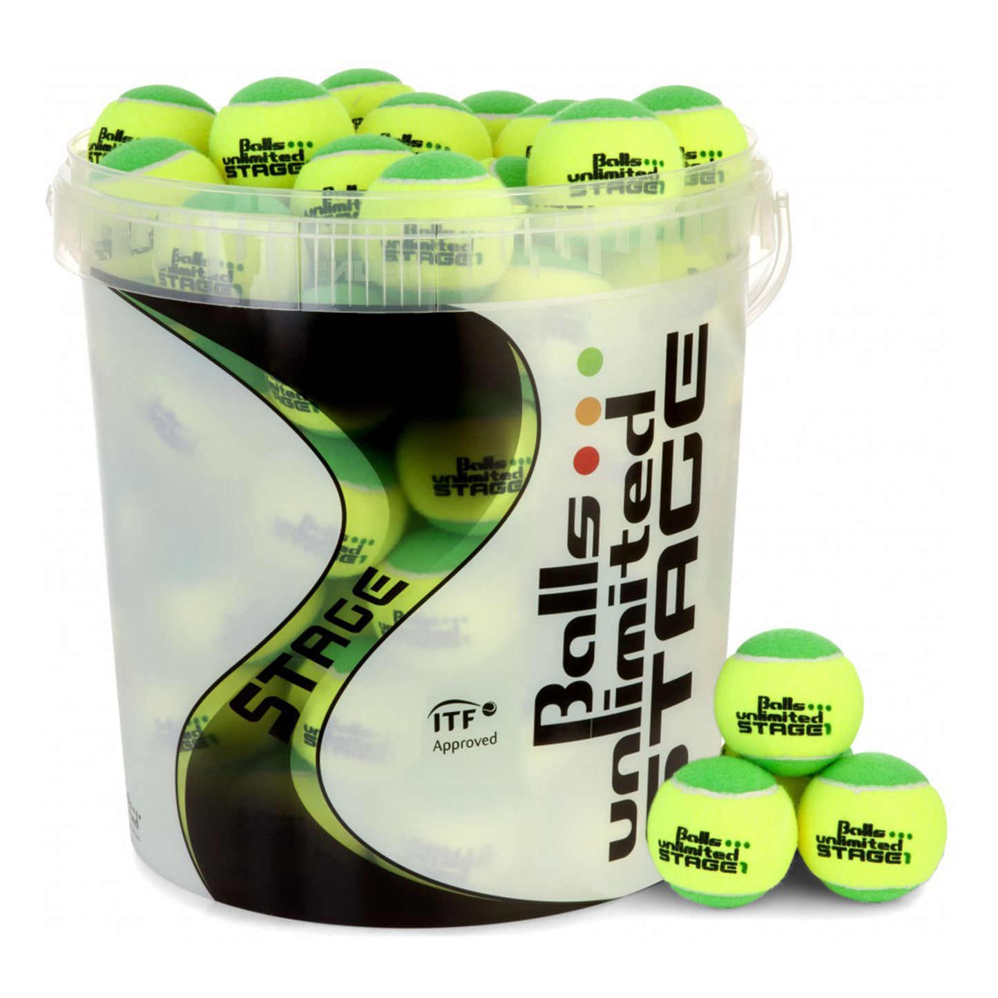 Balls Unlimited Wiadro 60 szt. Stage 1 Balls Unlimited Wiadro 60 szt. Stage 1