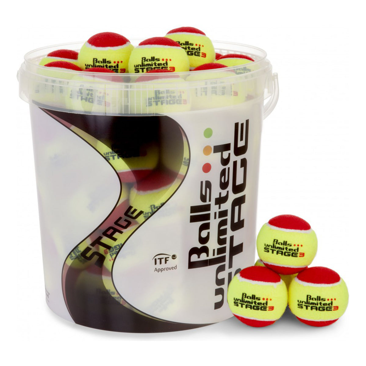 Balls Unlimited Wiadro 60 szt. Stage 3 Balls Unlimited Wiadro 60 szt. Stage 3