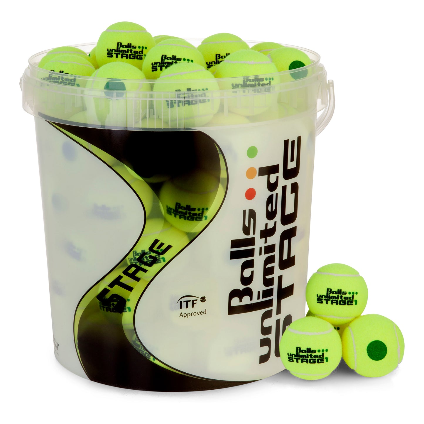 Balls Unlimited Wiadro 60 szt. Stage 1 Tournament Balls Unlimited Wiadro 60 szt. Stage 1 Tournament