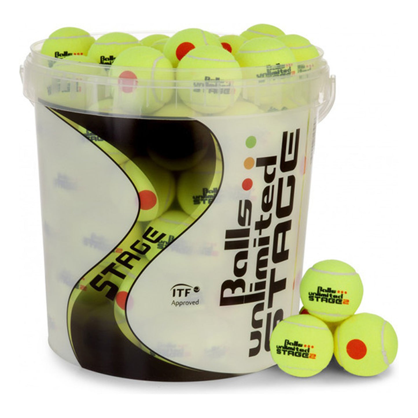 Balls Unlimited Wiadro 60 szt. Stage 2 Tournament Balls Unlimited Wiadro 60 szt. Stage 2 Tournament