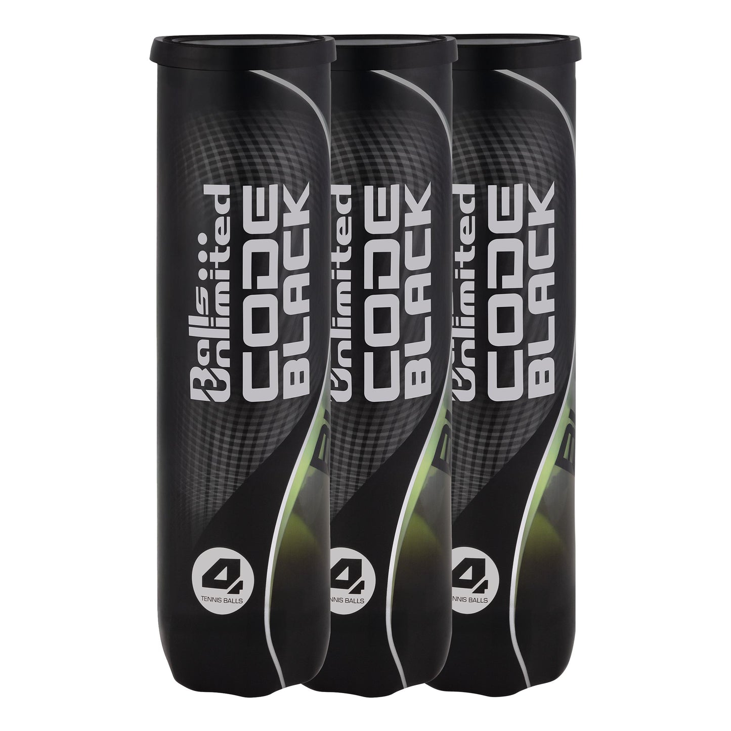 Balls Unlimited Puszka 4 szt. 3x Code Black Balls Unlimited Puszka 4 szt. 3x Code Black