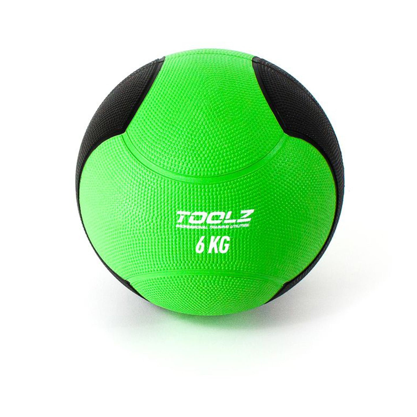 TOOLZ 6kg Piłka Lekarska-Zieleń,Czarny TOOLZ 6kg Piłka Lekarska-Zieleń,Czarny