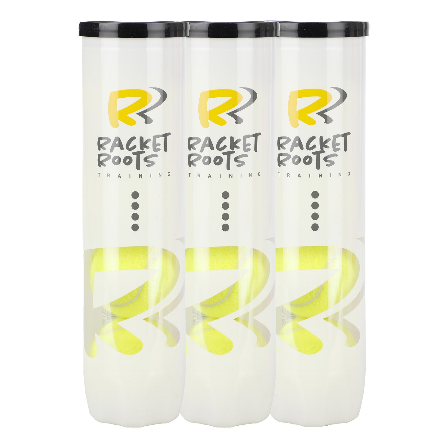 Racket Roots 3x puszka 4 szt. Training Tennisball Racket Roots 3x puszka 4 szt. Training Tennisball