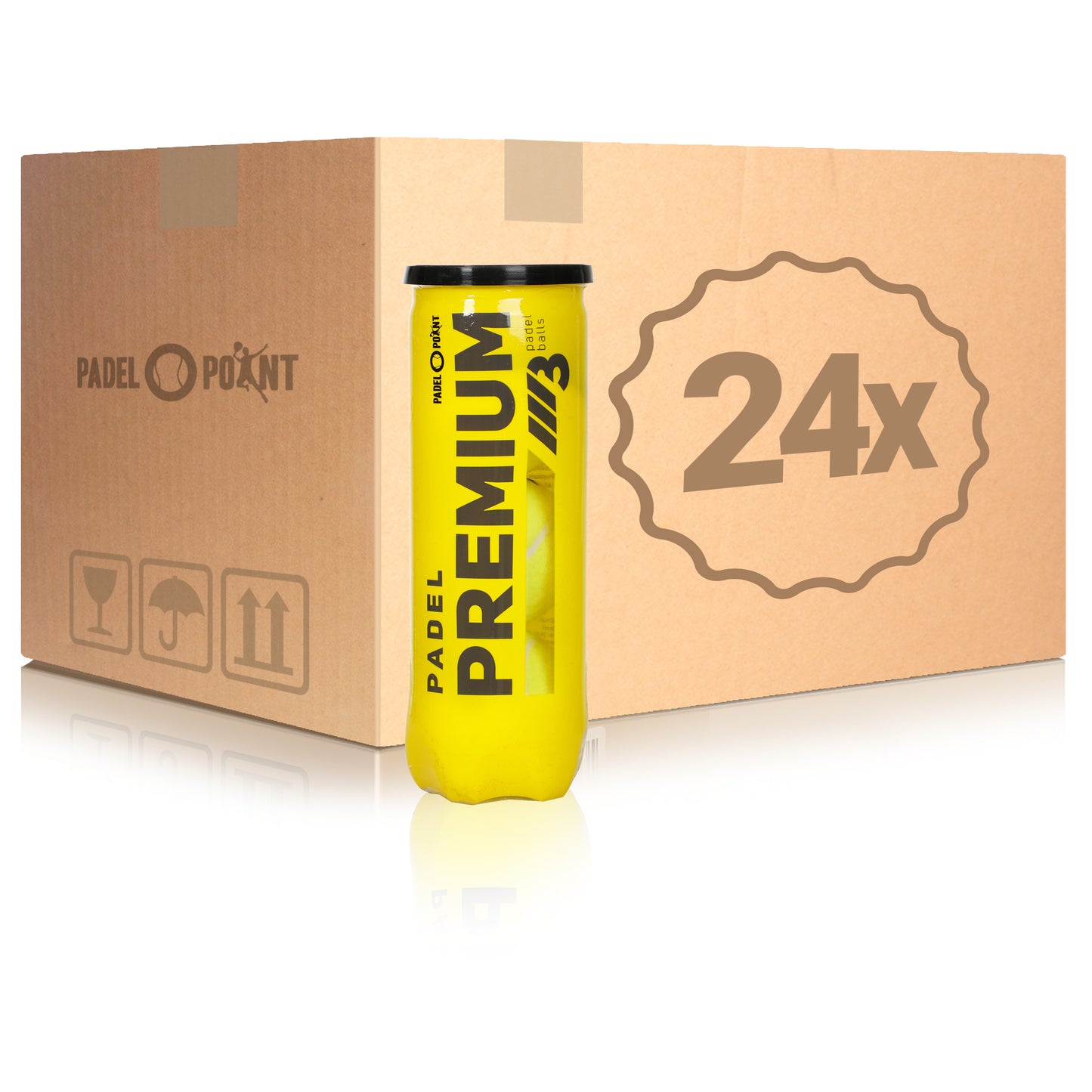 Padel-Point 24x puszka 3 szt. Premium Ball W KARTONIE Padel-Point 24x puszka 3 szt. Premium Ball W KARTONIE