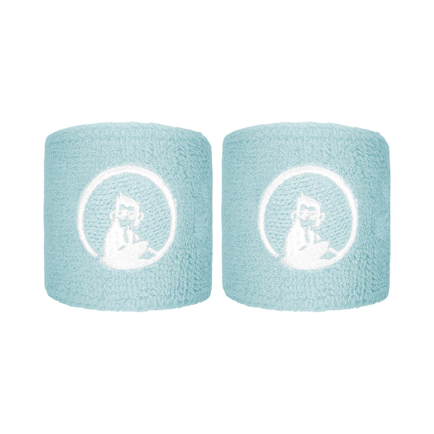Quiet Please Memories Faded Memories Opaska przeciwpotna Opakowanie 2 szt. Unisex - jasnoniebieski Quiet Please Memories Faded Memories Opaska przeciwpotna Opakowanie 2 szt. Unisex - jasnoniebieski