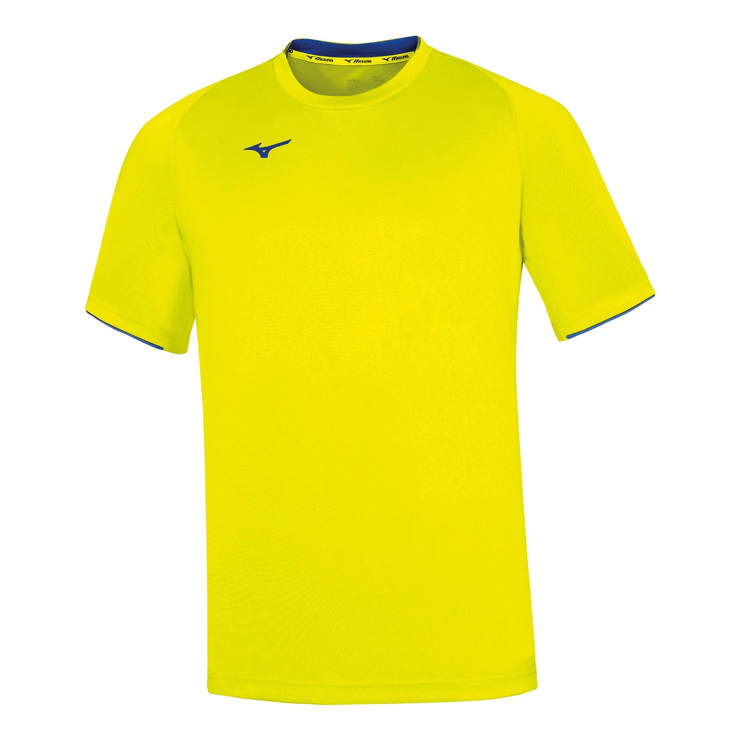 Mizuno Core Koszulka Mężczyźni - neonowy żółty, niebieski Mizuno Core Koszulka Mężczyźni - neonowy żółty, niebieski
