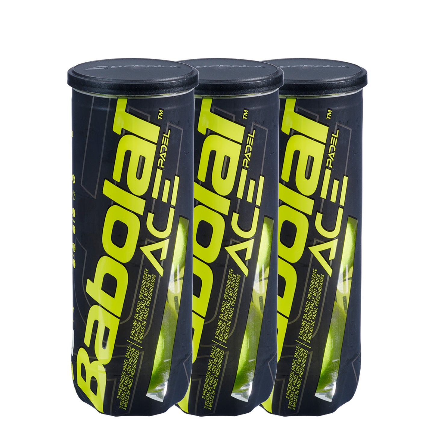 Babolat 3x puszka 3 szt. Ace Padel X3 Babolat 3x puszka 3 szt. Ace Padel X3