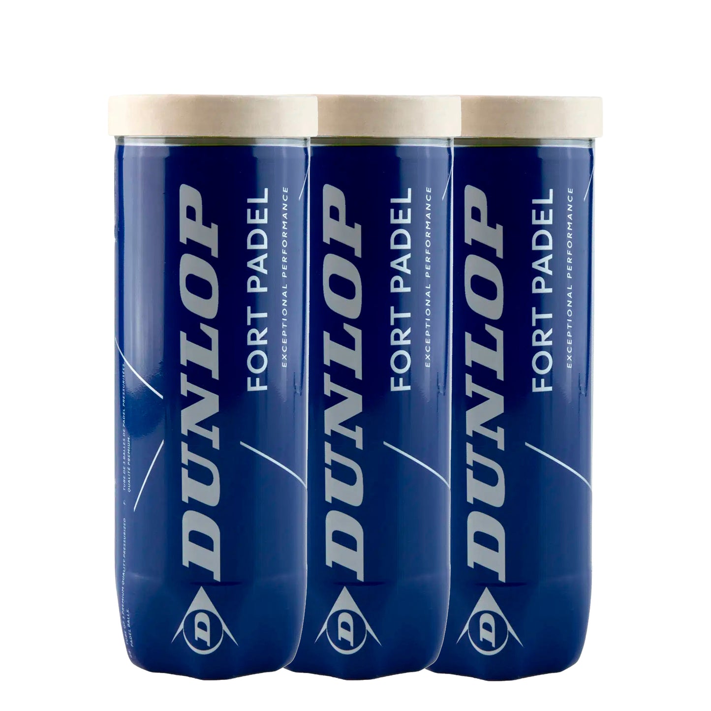 Dunlop 3x puszka 3 szt. Fort Padel Dunlop 3x puszka 3 szt. Fort Padel
