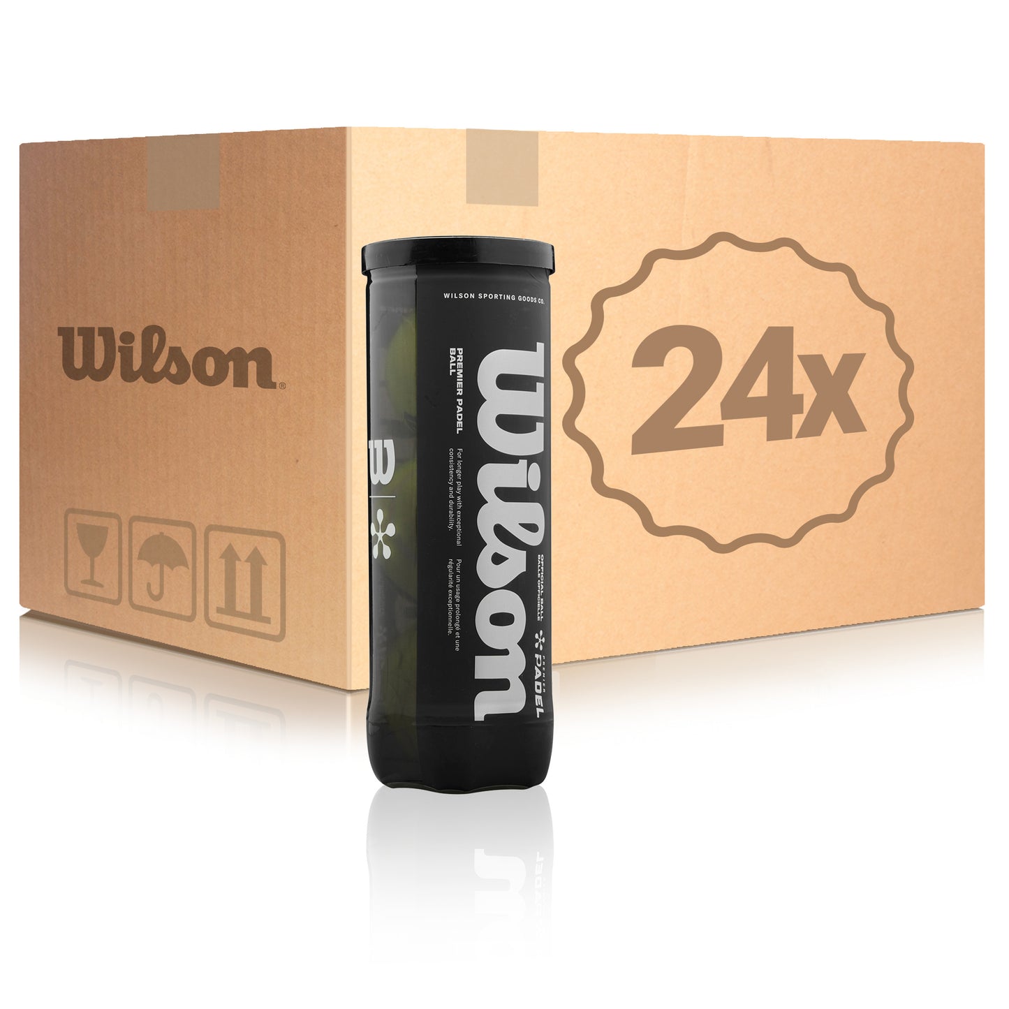 Wilson 24x puszka 3 szt. Premier Padel X3 Wilson 24x puszka 3 szt. Premier Padel X3