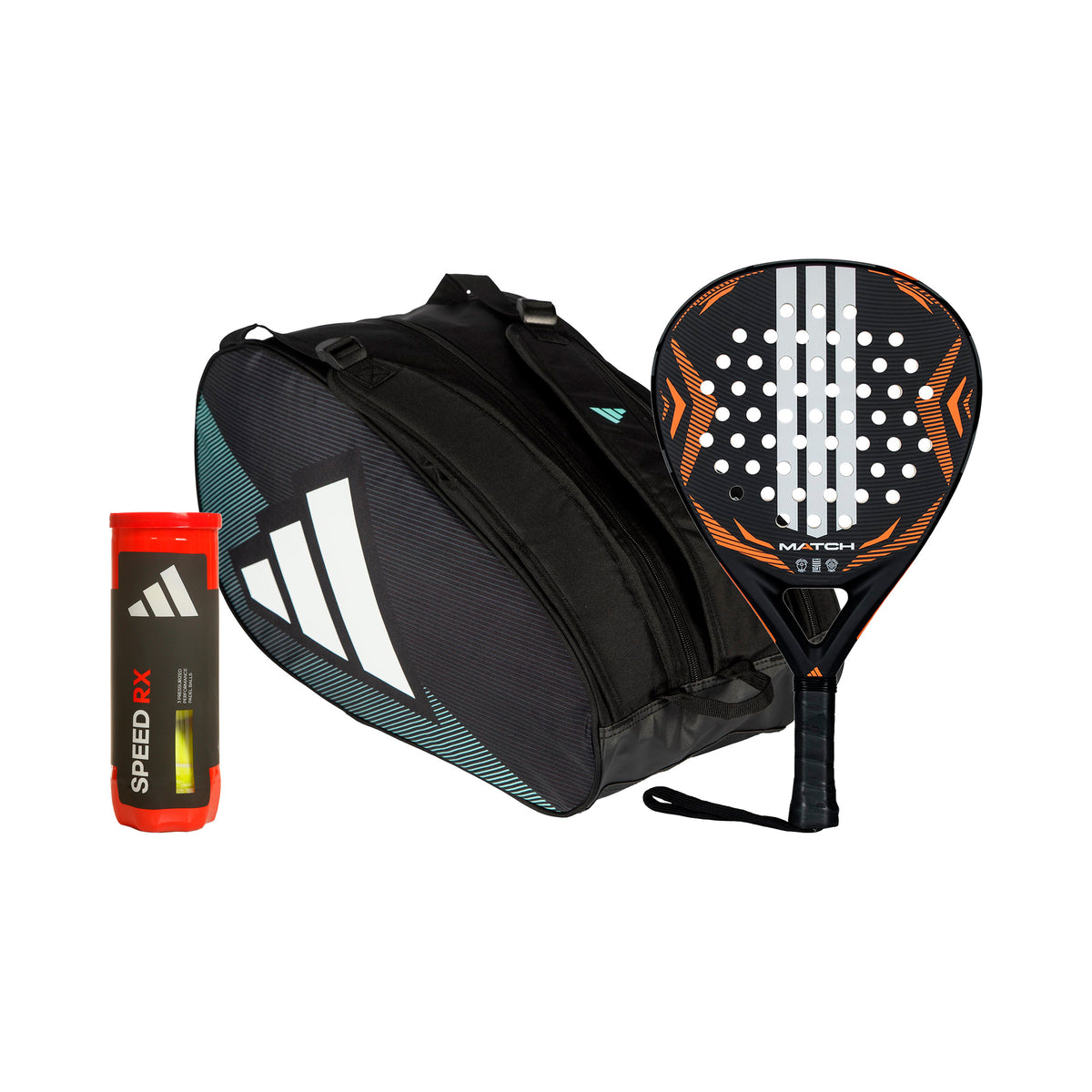adidas Match 2026 PLUS TORBA NA RAKIETĘ, PLUS PUSZKA Z PIŁKAMI adidas Match 2026 PLUS TORBA NA RAKIETĘ, PLUS PUSZKA Z PIŁKAMI