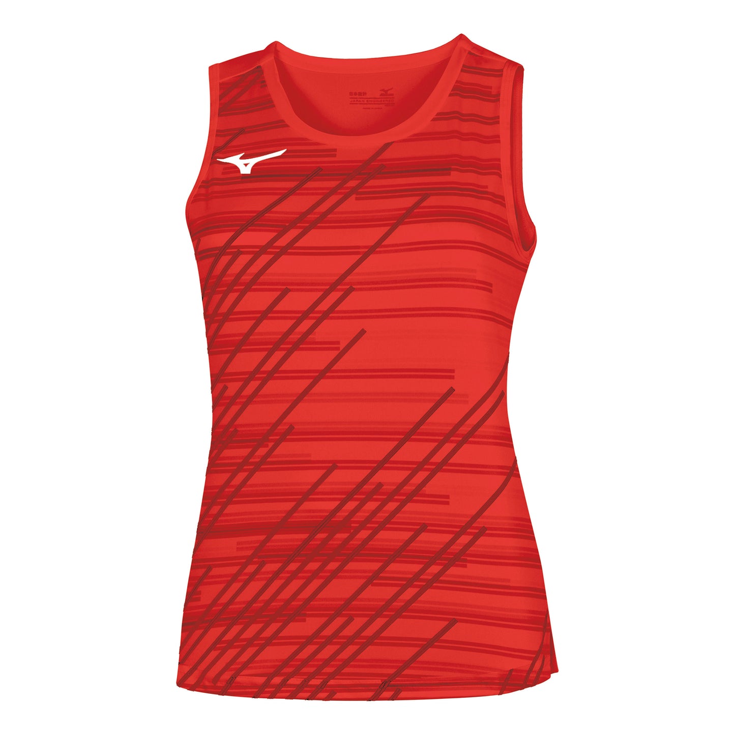 Mizuno Team Chiba Tank top Kobiety-czerwony Mizuno Team Chiba Tank top Kobiety-czerwony