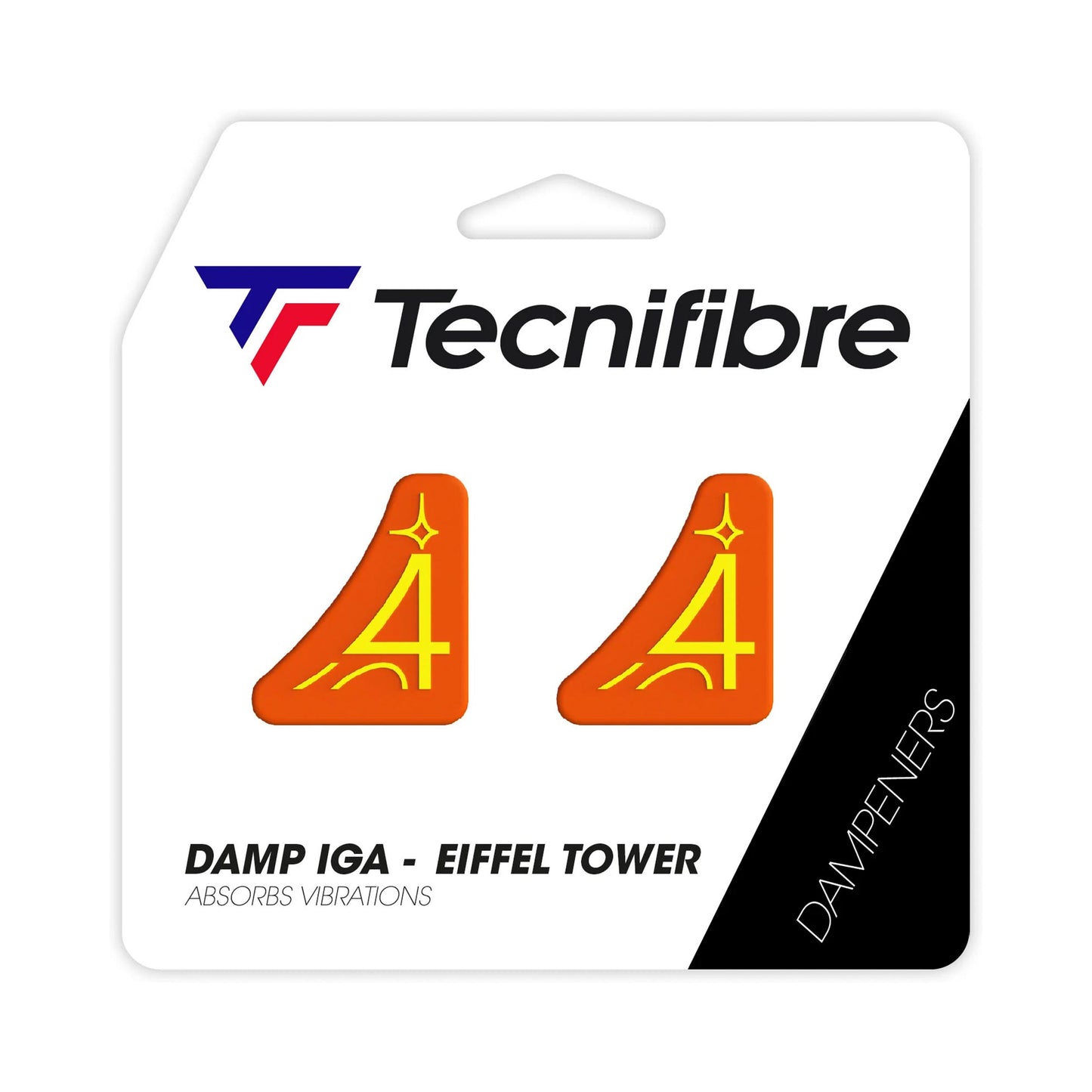 Tecnifibre IG Eifel Tower Amortyzatory -pomarańczowy Tecnifibre IG Eifel Tower Amortyzatory -pomarańczowy