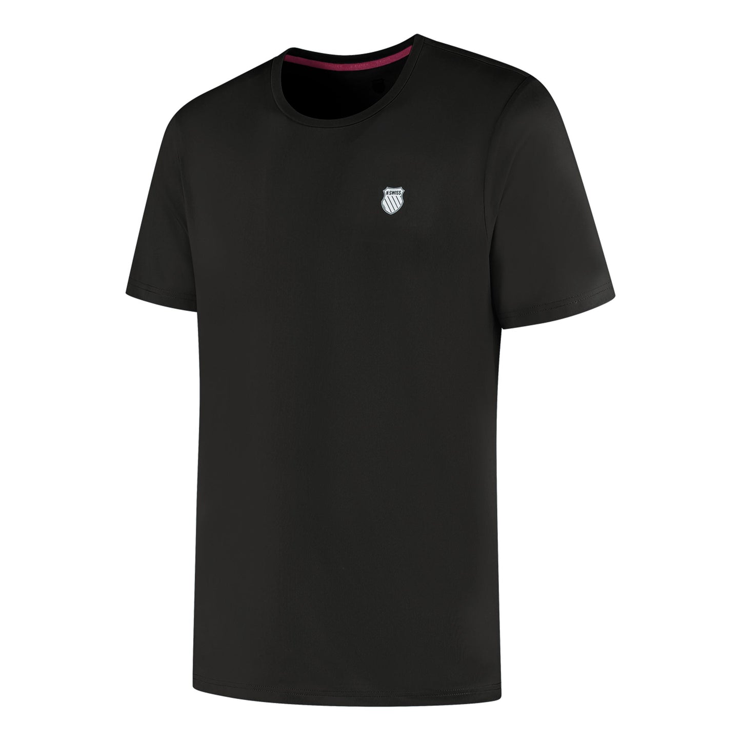 K-Swiss Hypercourt Basic Koszulka Mężczyźni - czarny K-Swiss Hypercourt Basic Koszulka Mężczyźni - czarny