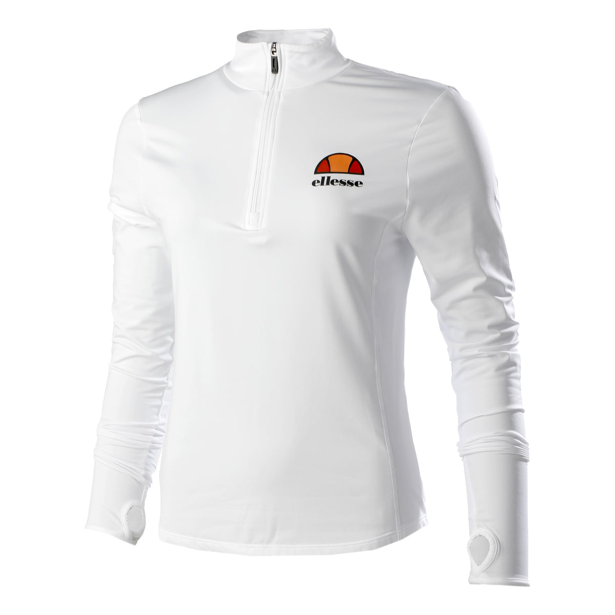 Ellesse Sofira 1/4 Zip Długi Rękaw Kobiety - biały,