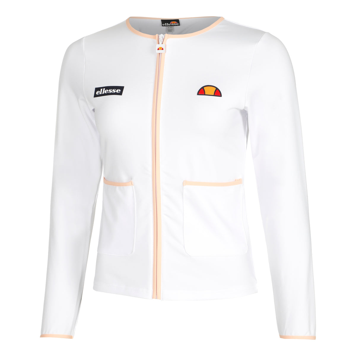 Ellesse Cressida Długi Rękaw Kobiety - biały, morela