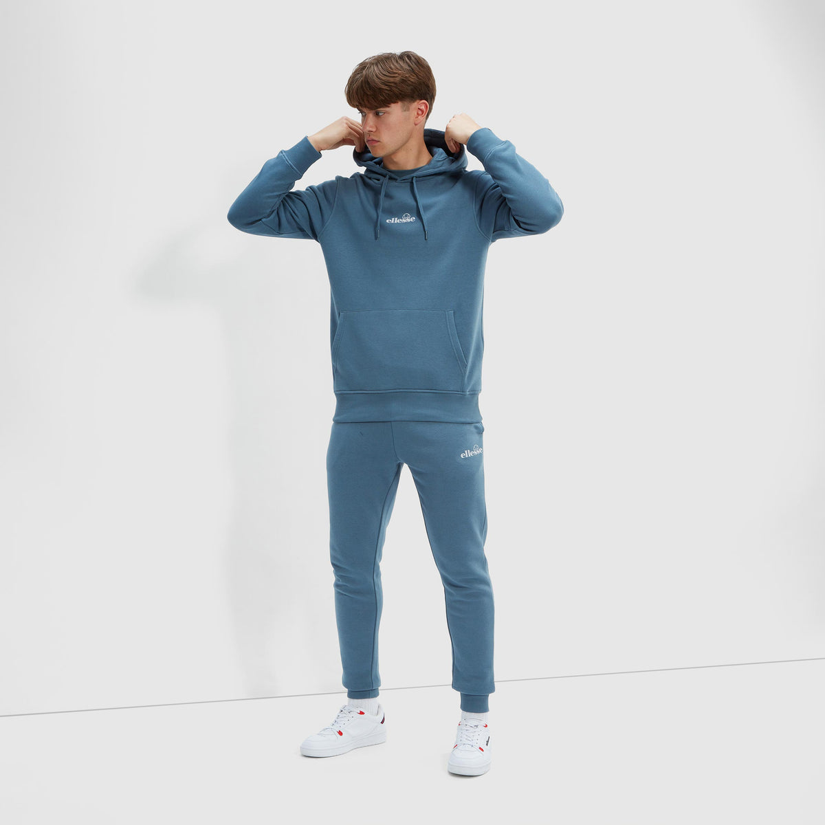 Ellesse Pershuta Oh Bluza Mężczyźni - niebiesko-szary,
