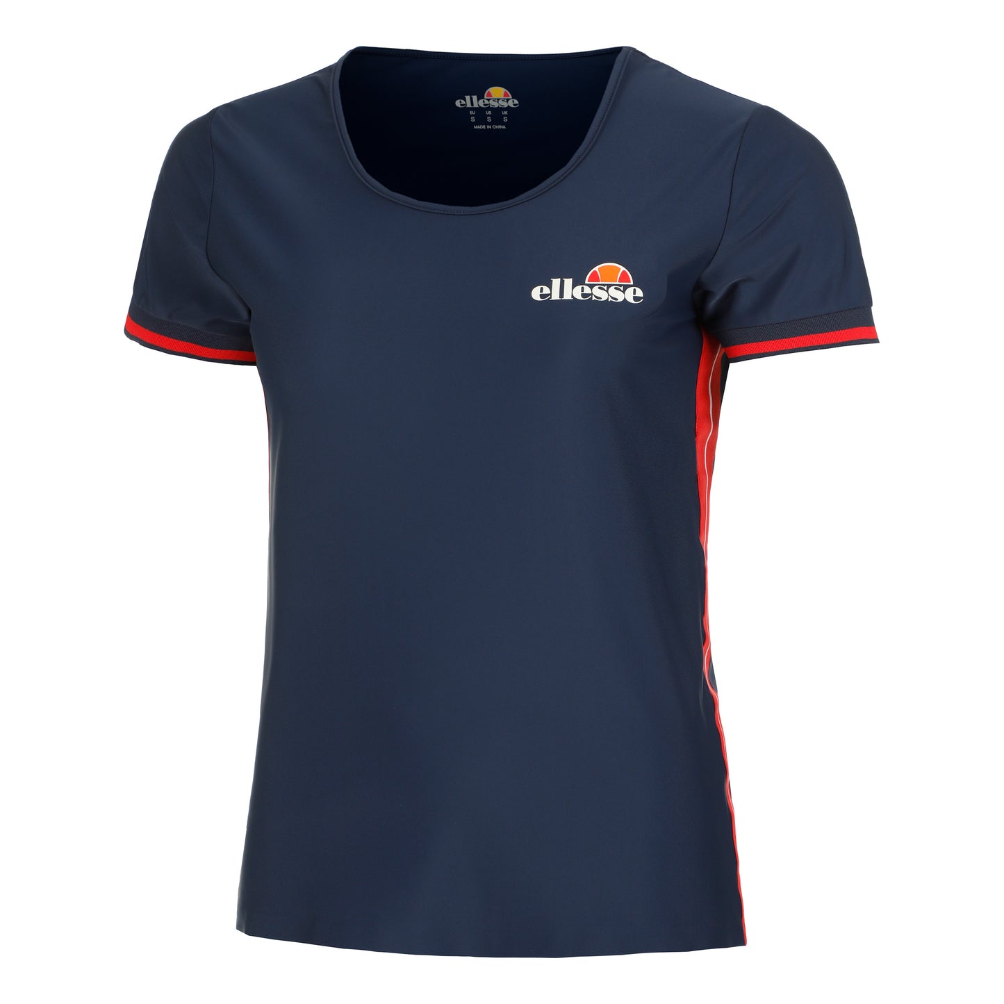 Ellesse Pierce Koszulka Kobiety-Ciemnoniebieski,Czerwony