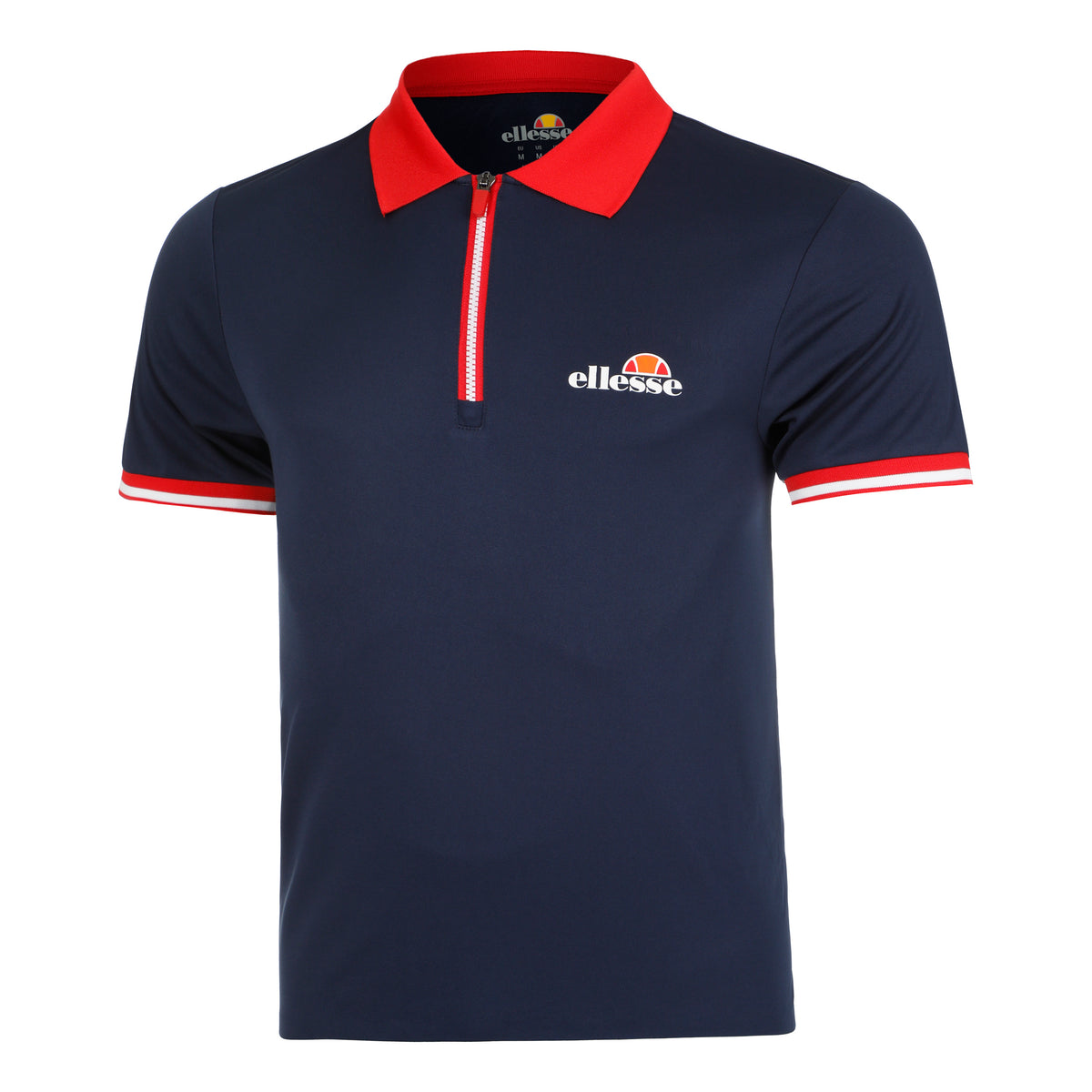 Ellesse Coolidge Polo Mężczyźni - ciemnoniebieski, czerwony