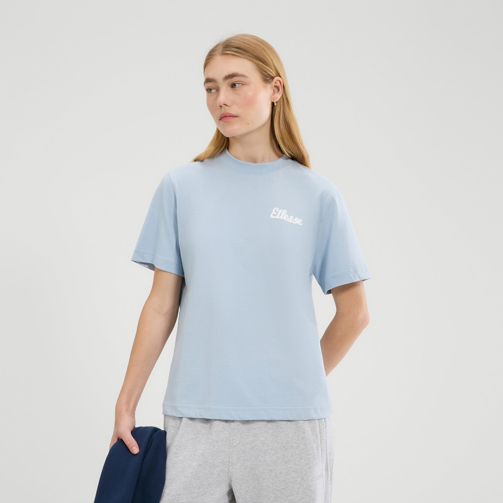 Ellesse Soffio Koszulka Kobiety-Jasnoniebieski,Biały