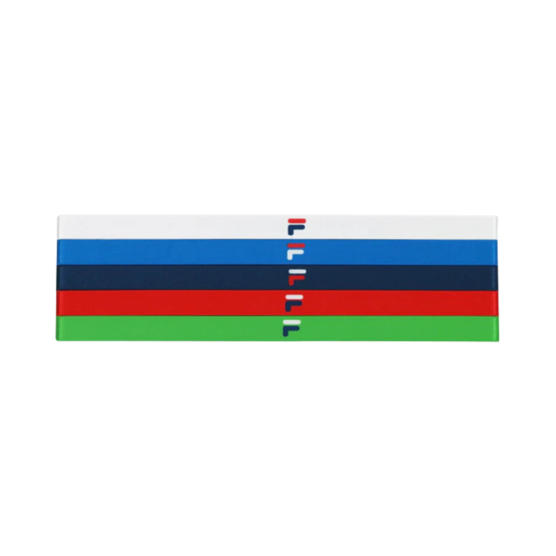 Fila Millie Opaska na głowę Unisex - biały, ciemnoniebieski