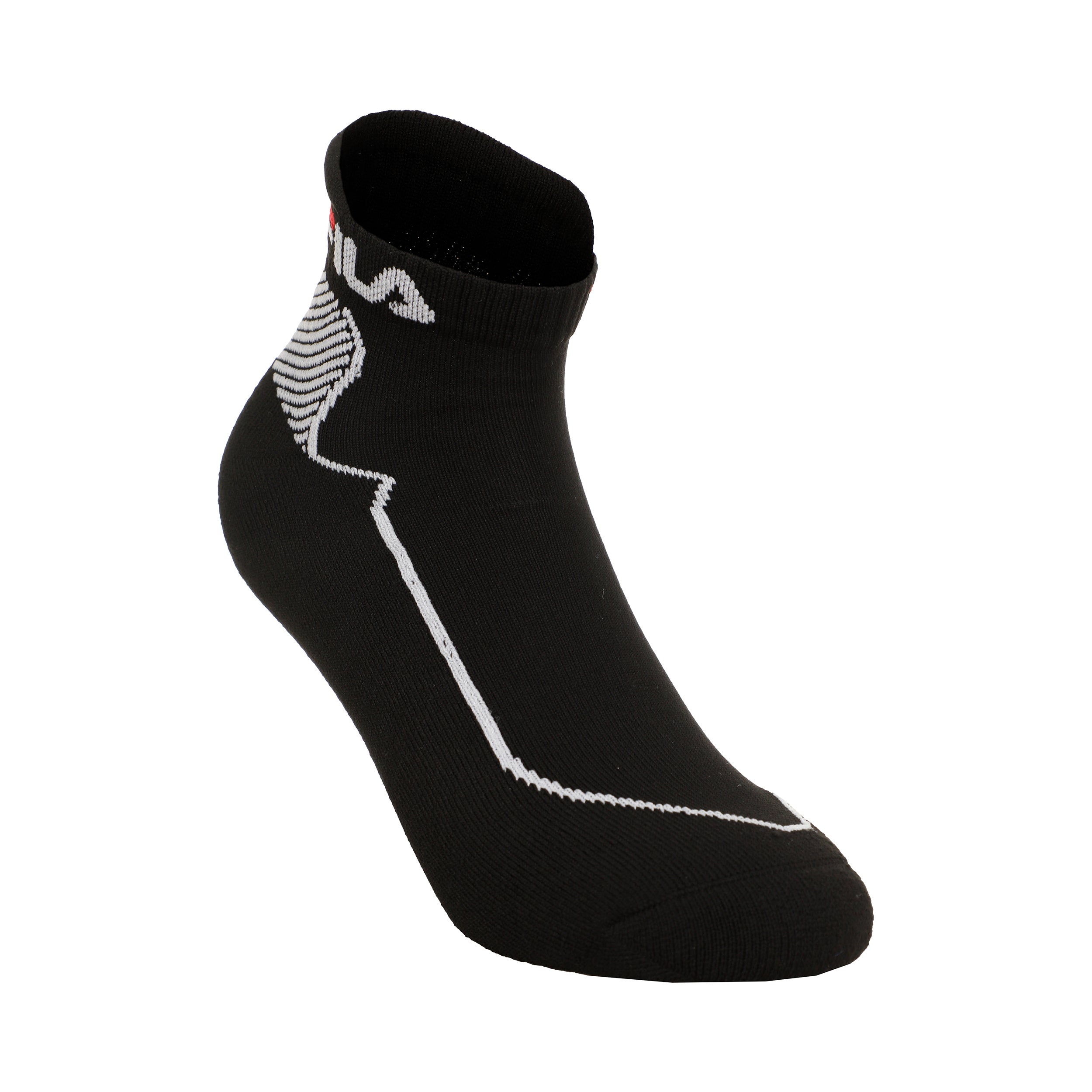 Fila Performance Short Sport Skarpety Sportowe-Czarny,Wielokolorowy