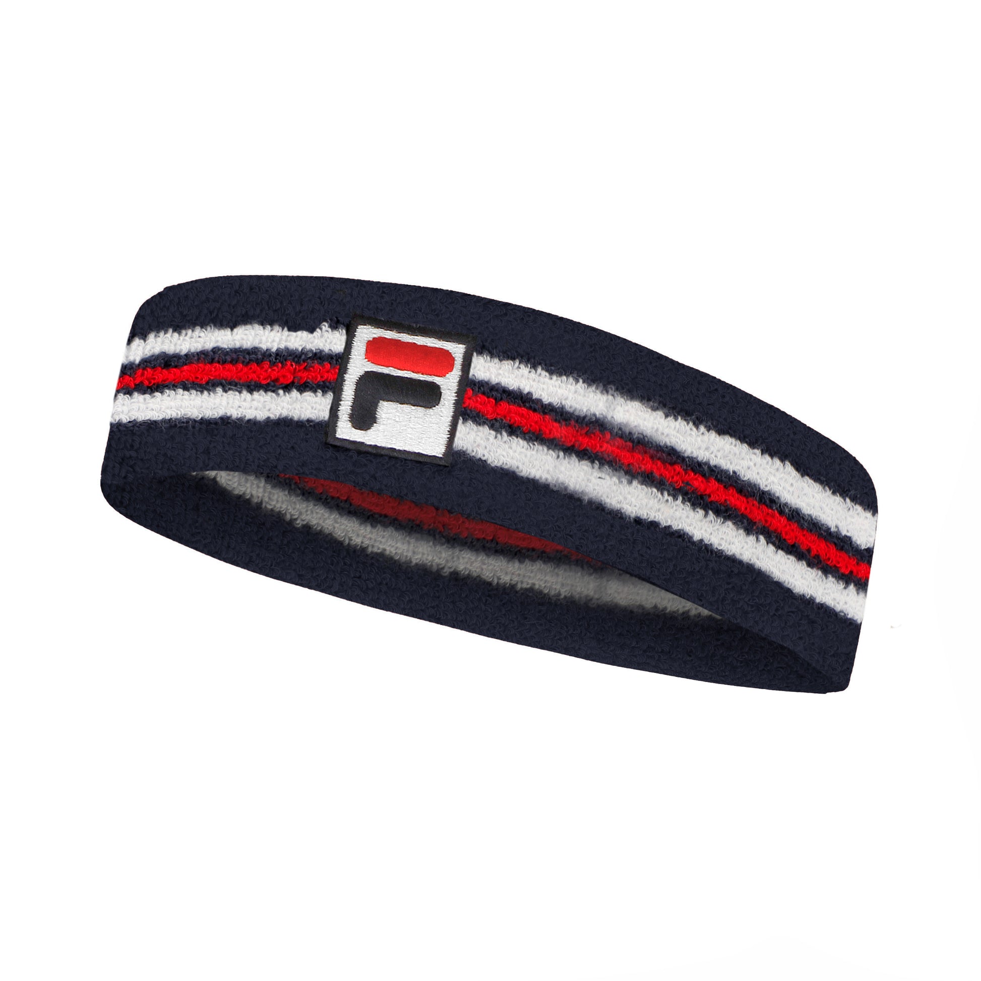 Fila Jacob Opaska na głowę Unisex - ciemnoniebieski, czerwony