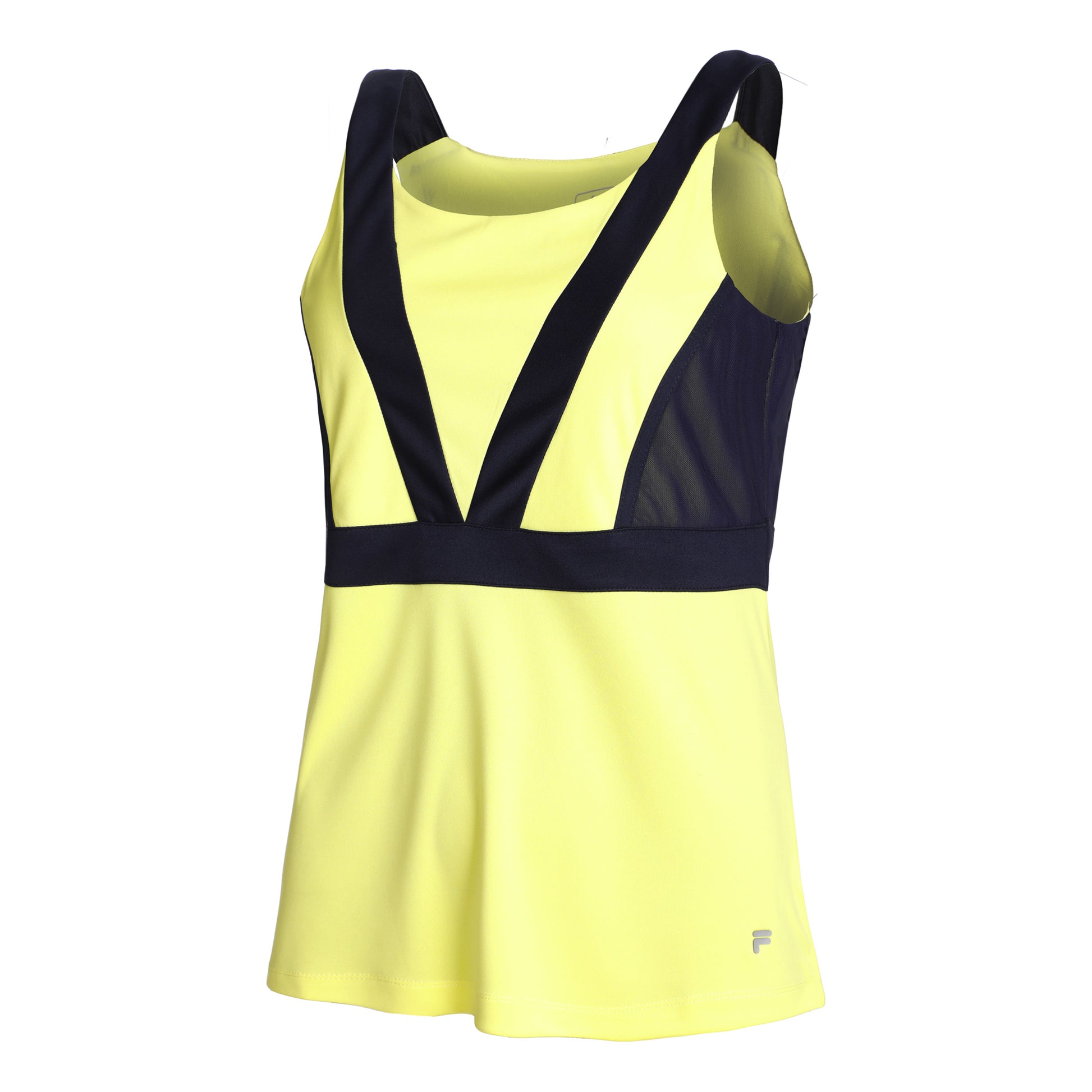 Fila Elisa Tank Top Kobiety-Żółty,Ciemnoniebieski