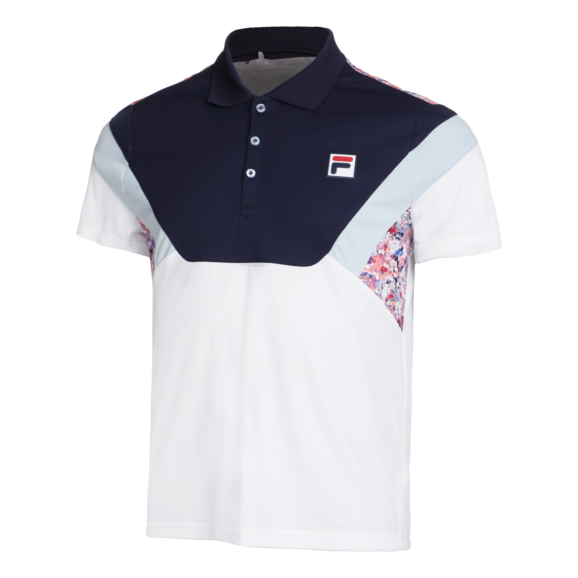 Fila Adrian Polo Mężczyźni - ciemnoniebieski, wielokolorowy