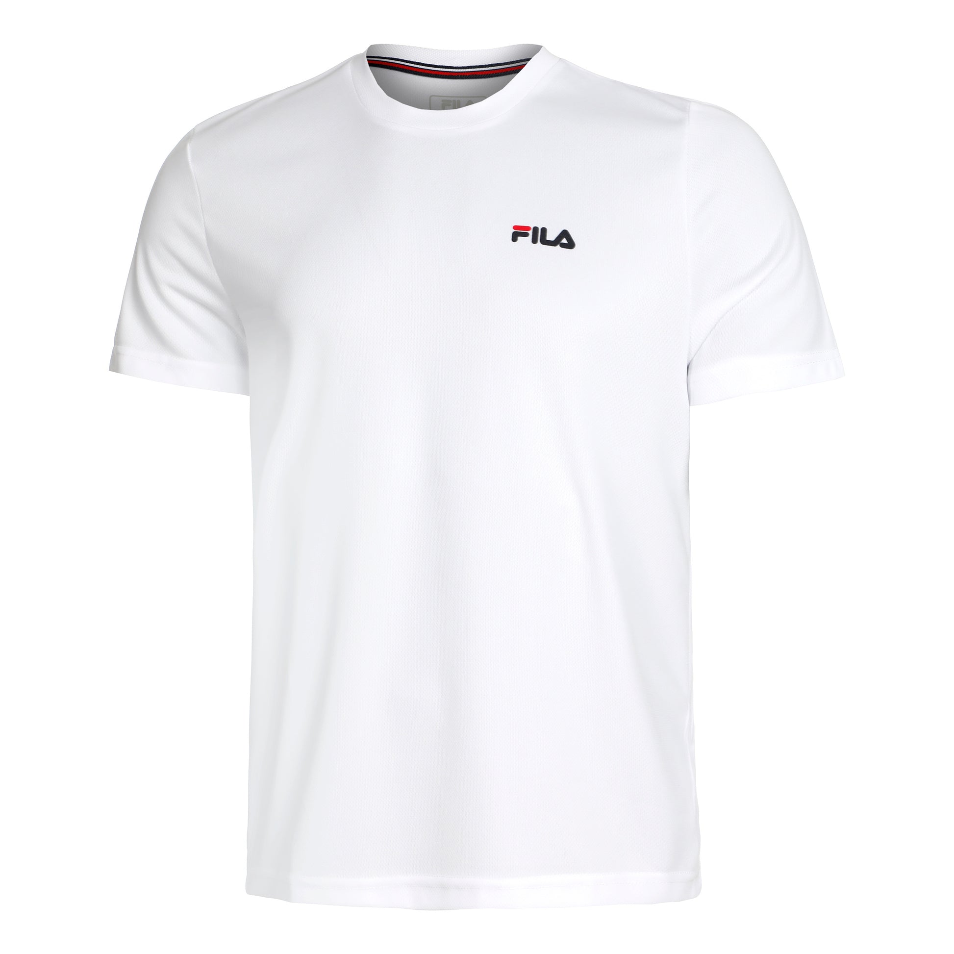 Fila Logo Small Koszulka Mężczyźni-Biały