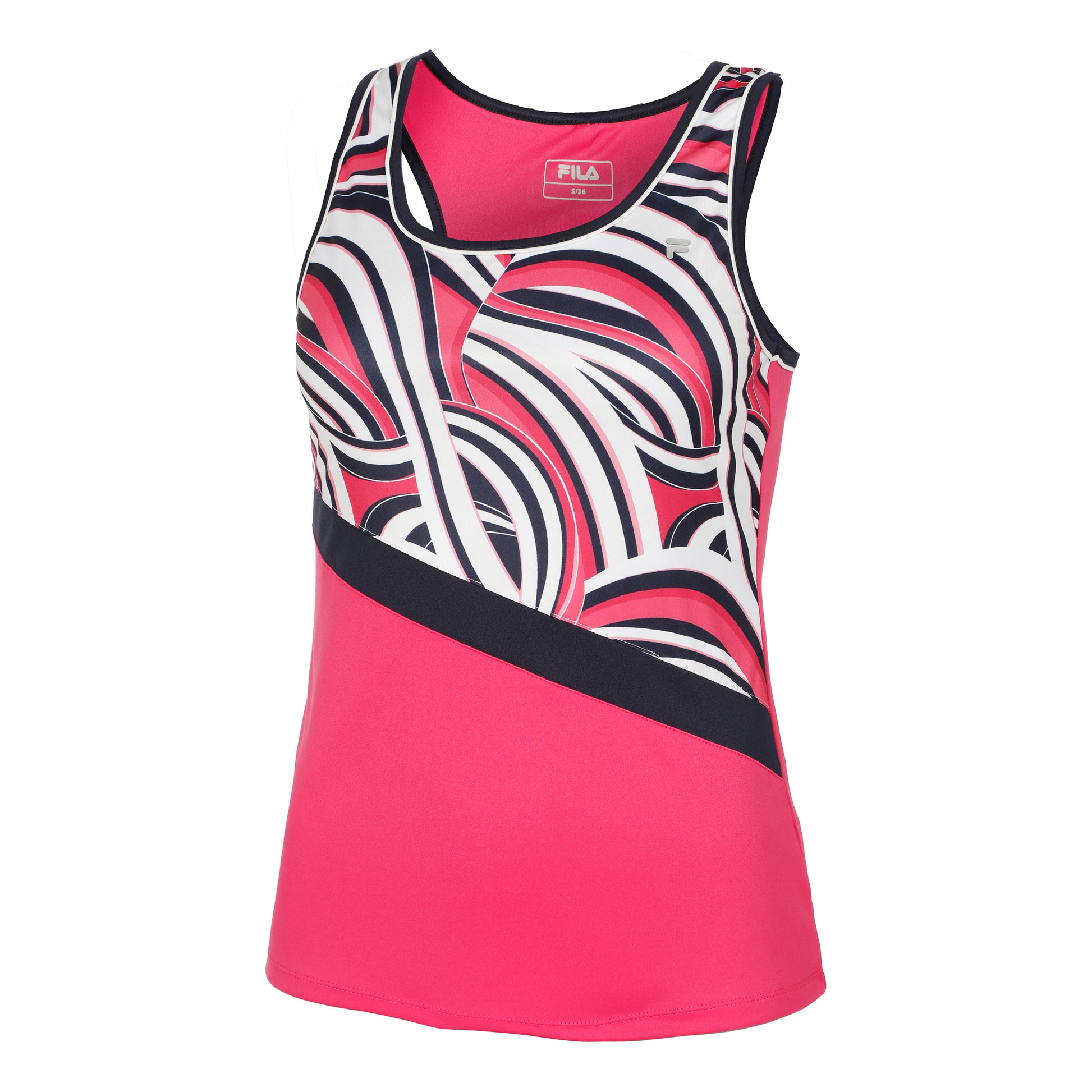 Fila Maria Tank top Kobiety - różowy, wielokolorowy