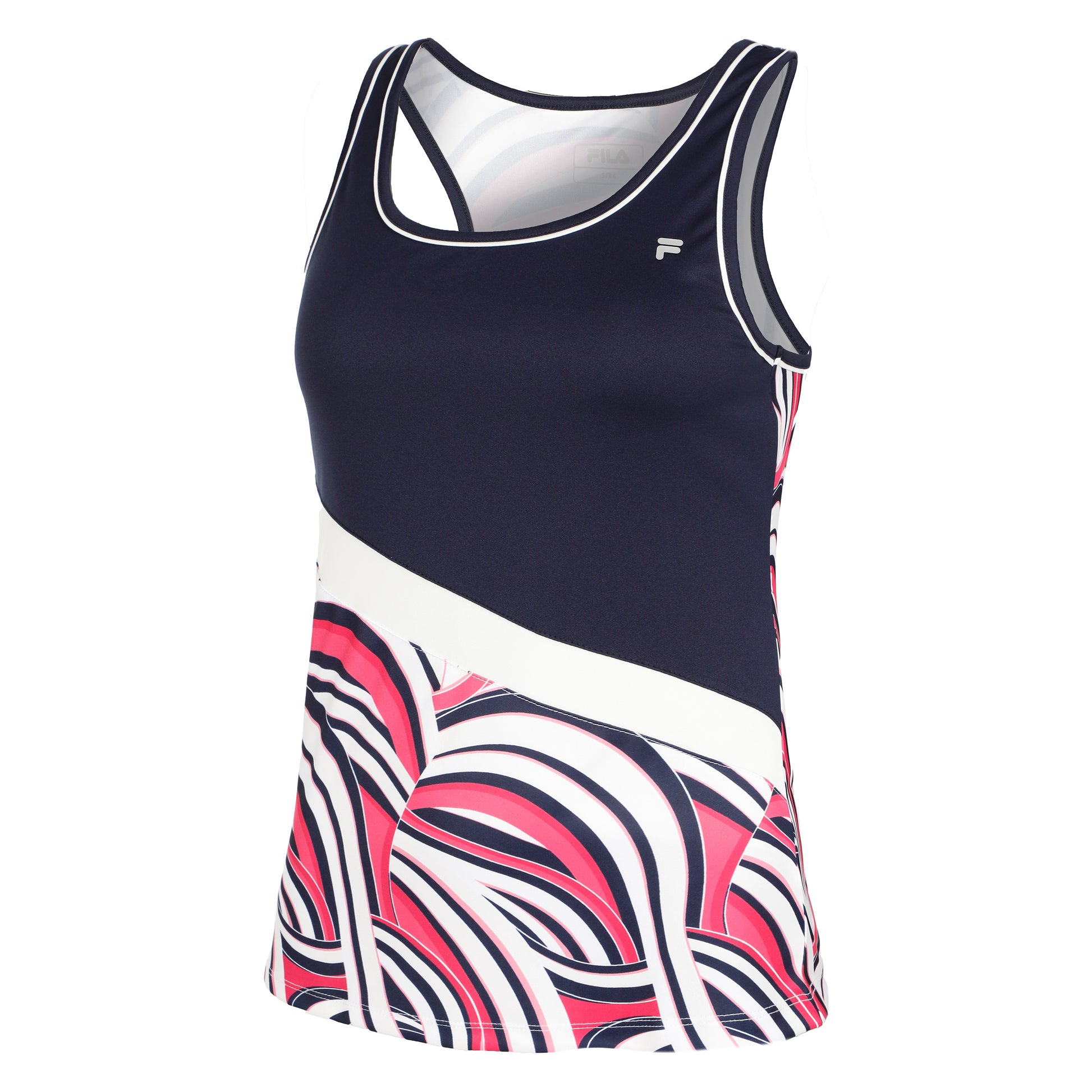 Fila Maria Tank top Kobiety - czarny, wielokolorowy