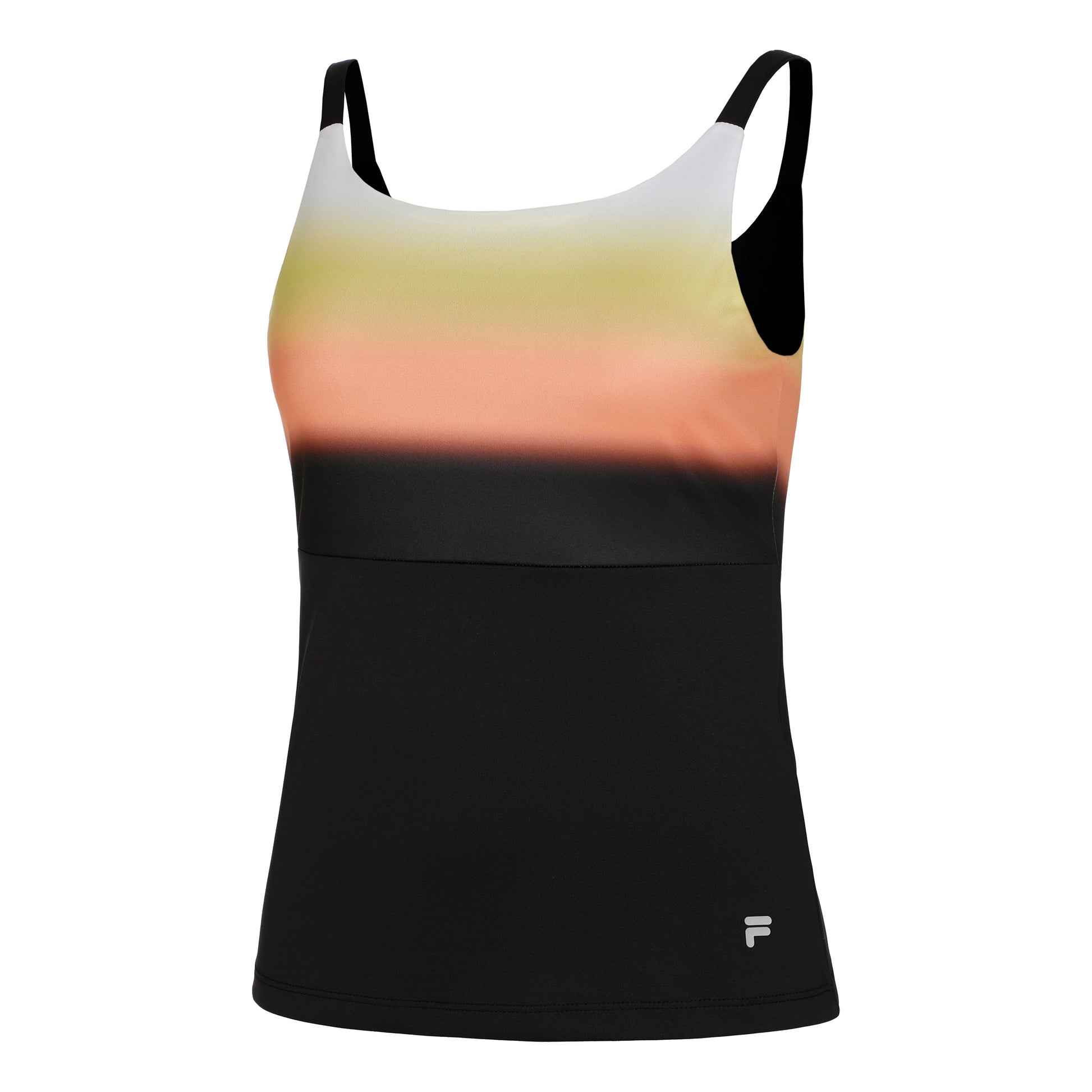 Fila Willow Tank top Kobiety - czarny, wielokolorowy