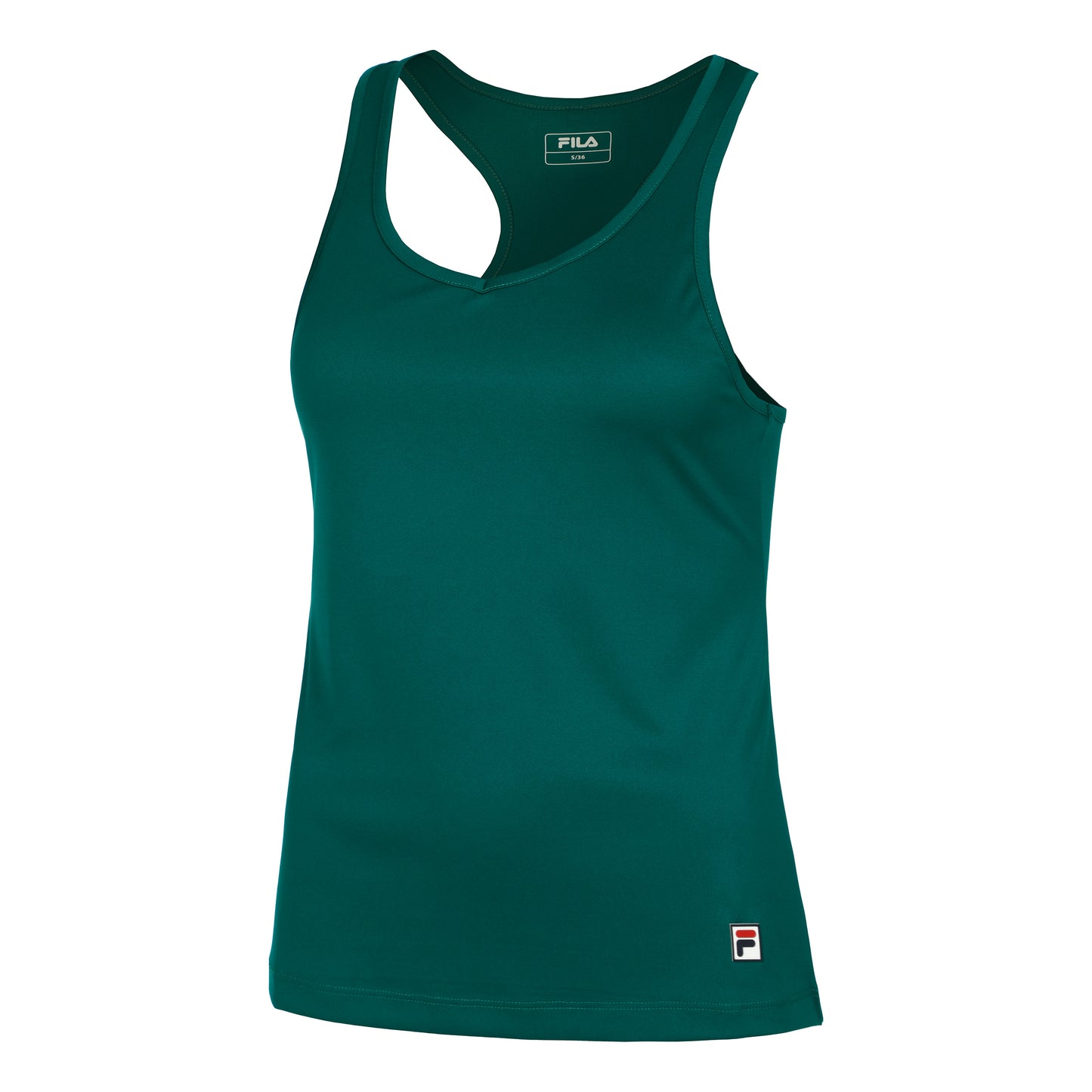 Fila Mila Tank top Kobiety - ciemnozielony,