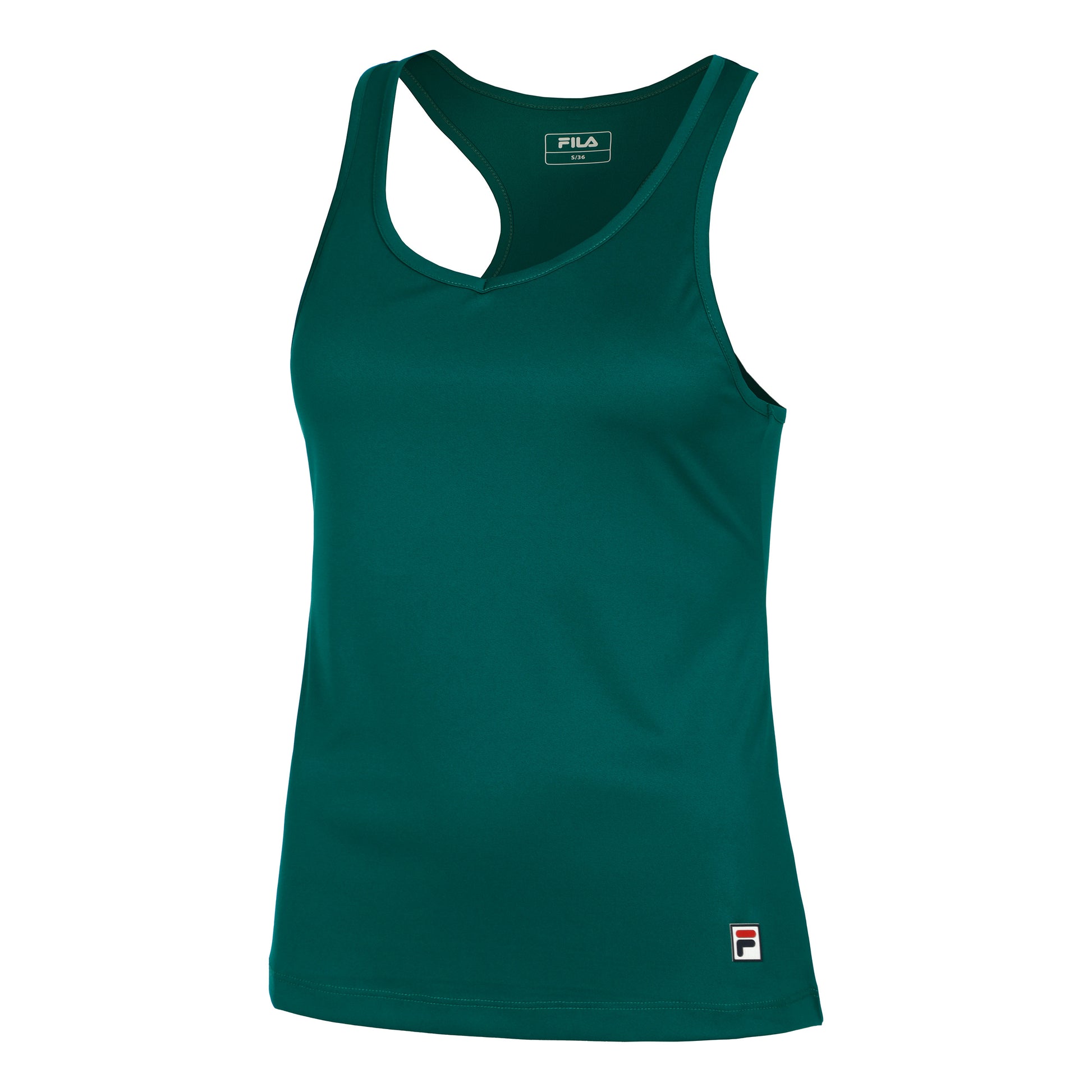 Fila Mila Tank top Kobiety - ciemnozielony,