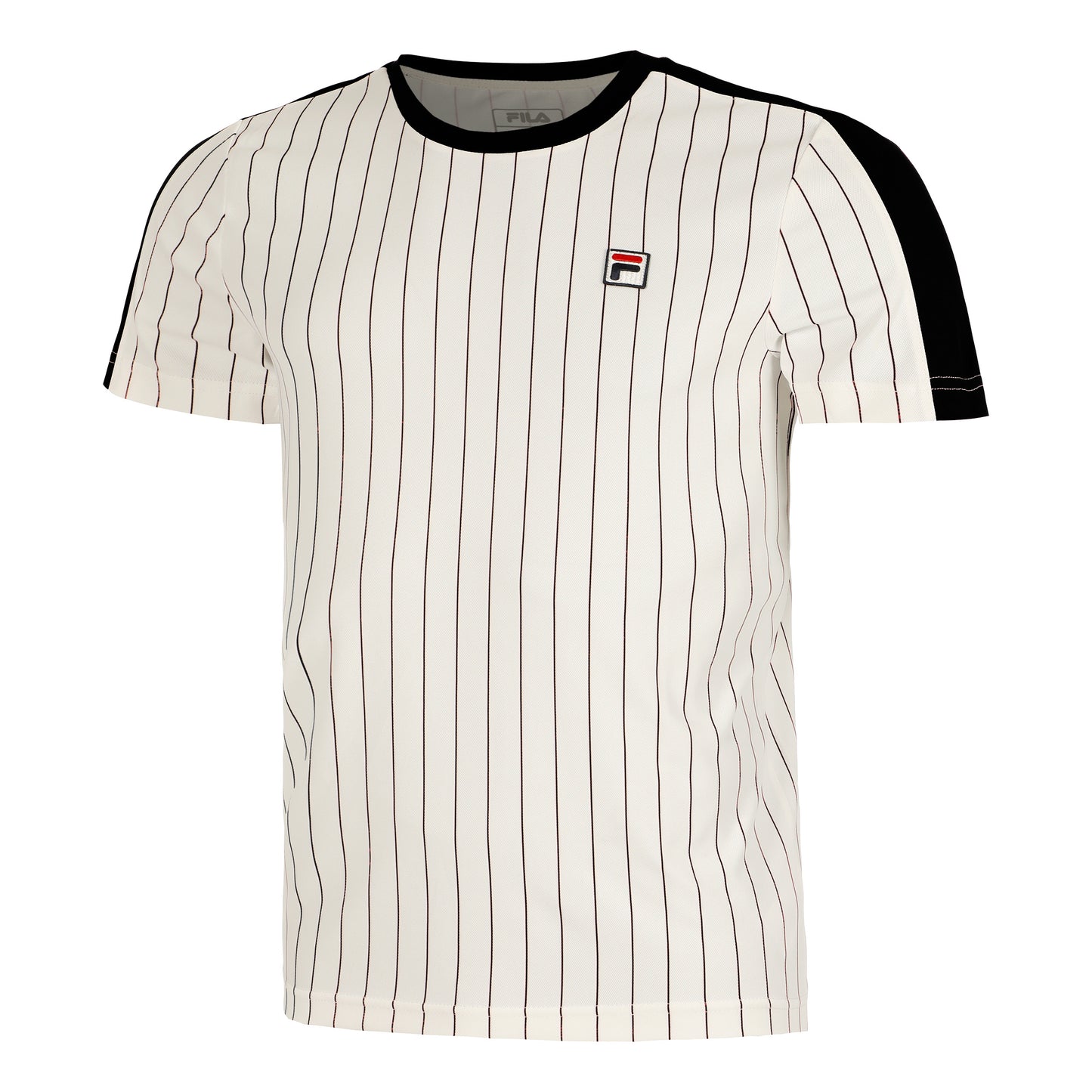 Fila Stripes Jascha 2 Koszulka Mężczyźni-Biały,Ciemnoniebieski