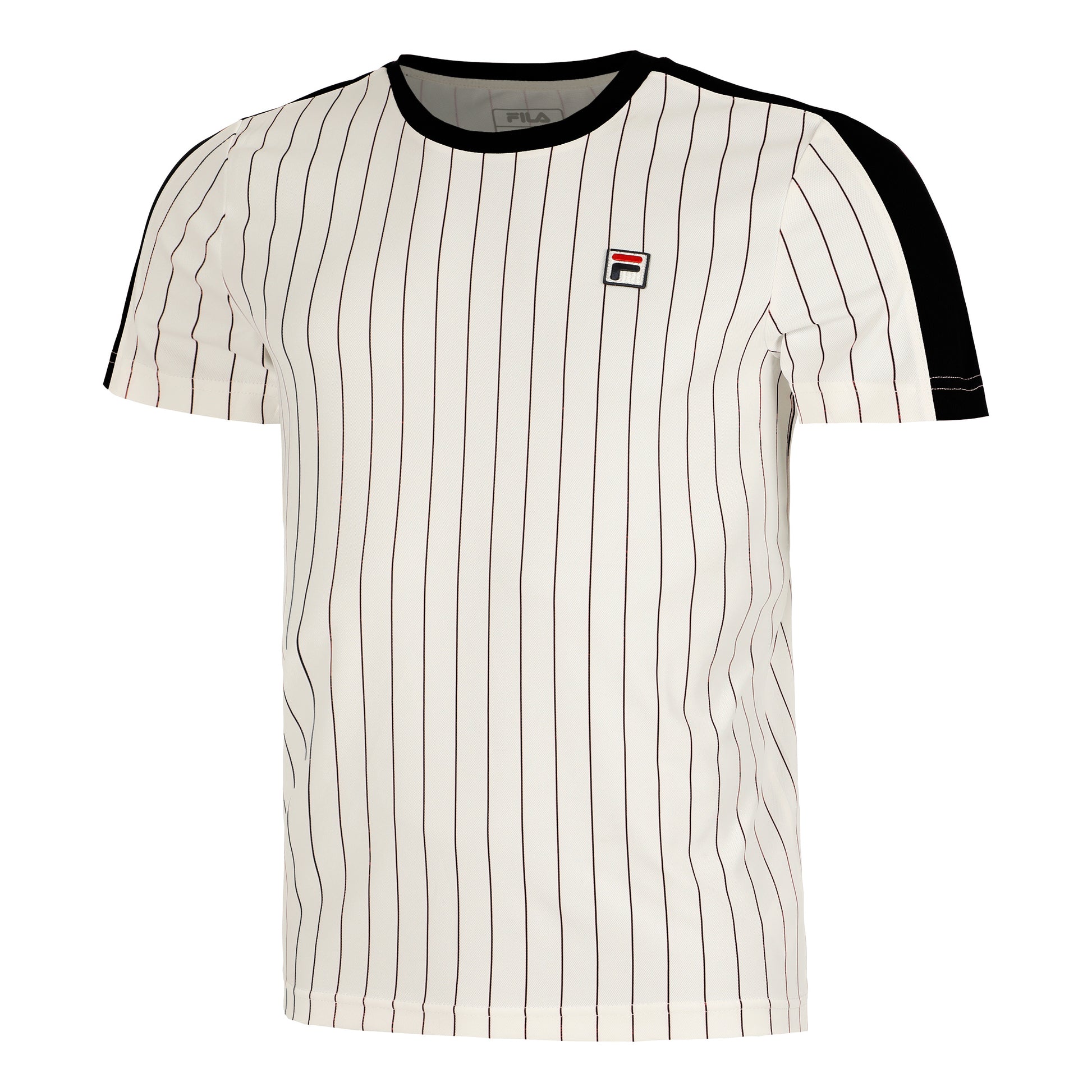 Fila Stripes Jascha 2 Koszulka Mężczyźni-Biały,Ciemnoniebieski