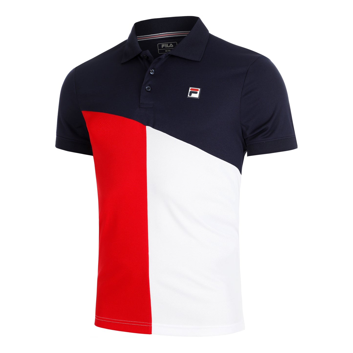 Fila Erol Polo Mężczyźni-Ciemnoniebieski,Czerwony