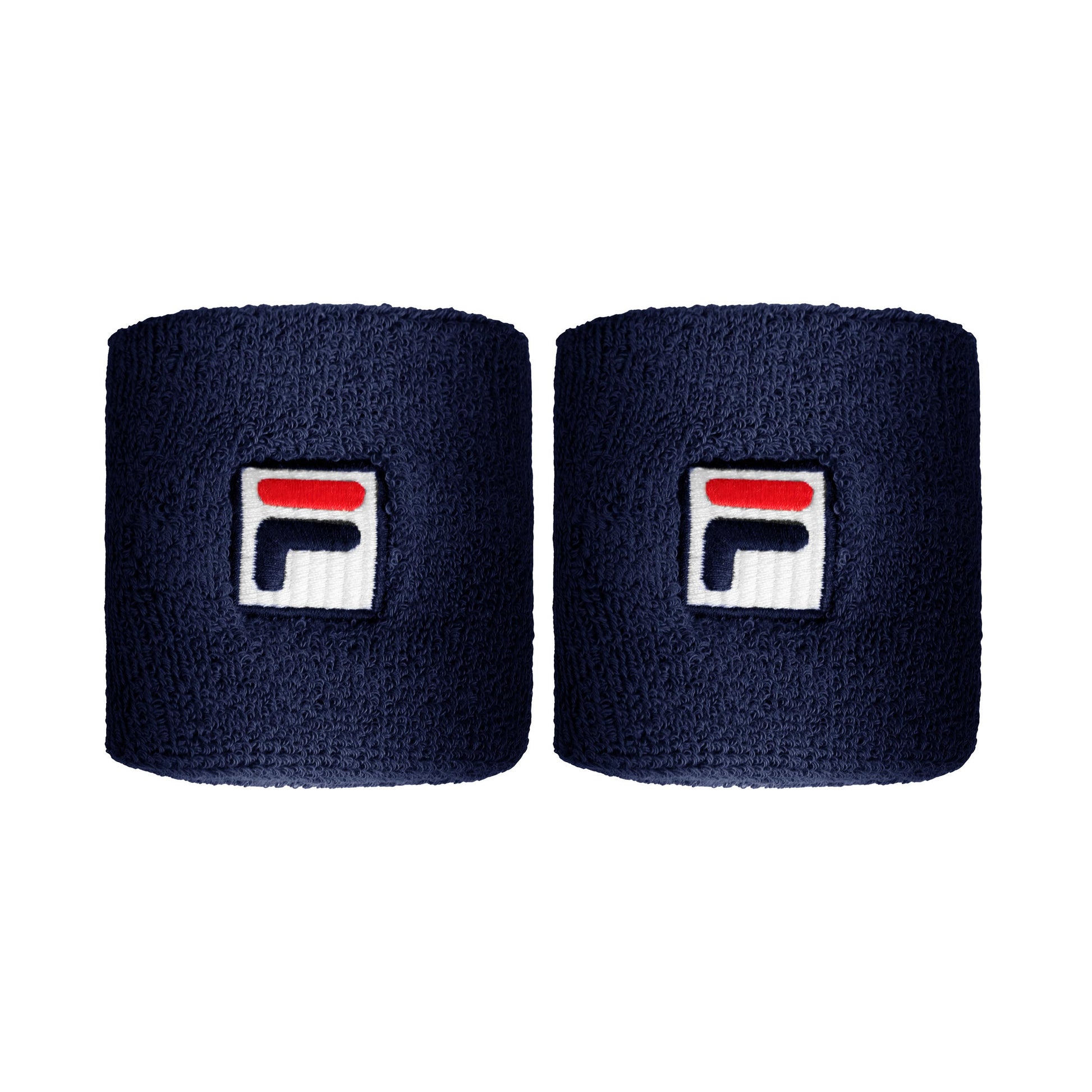 Fila Osten Opaska przeciwpotna Opakowanie 2 szt. Unisex - ciemnoniebieski,