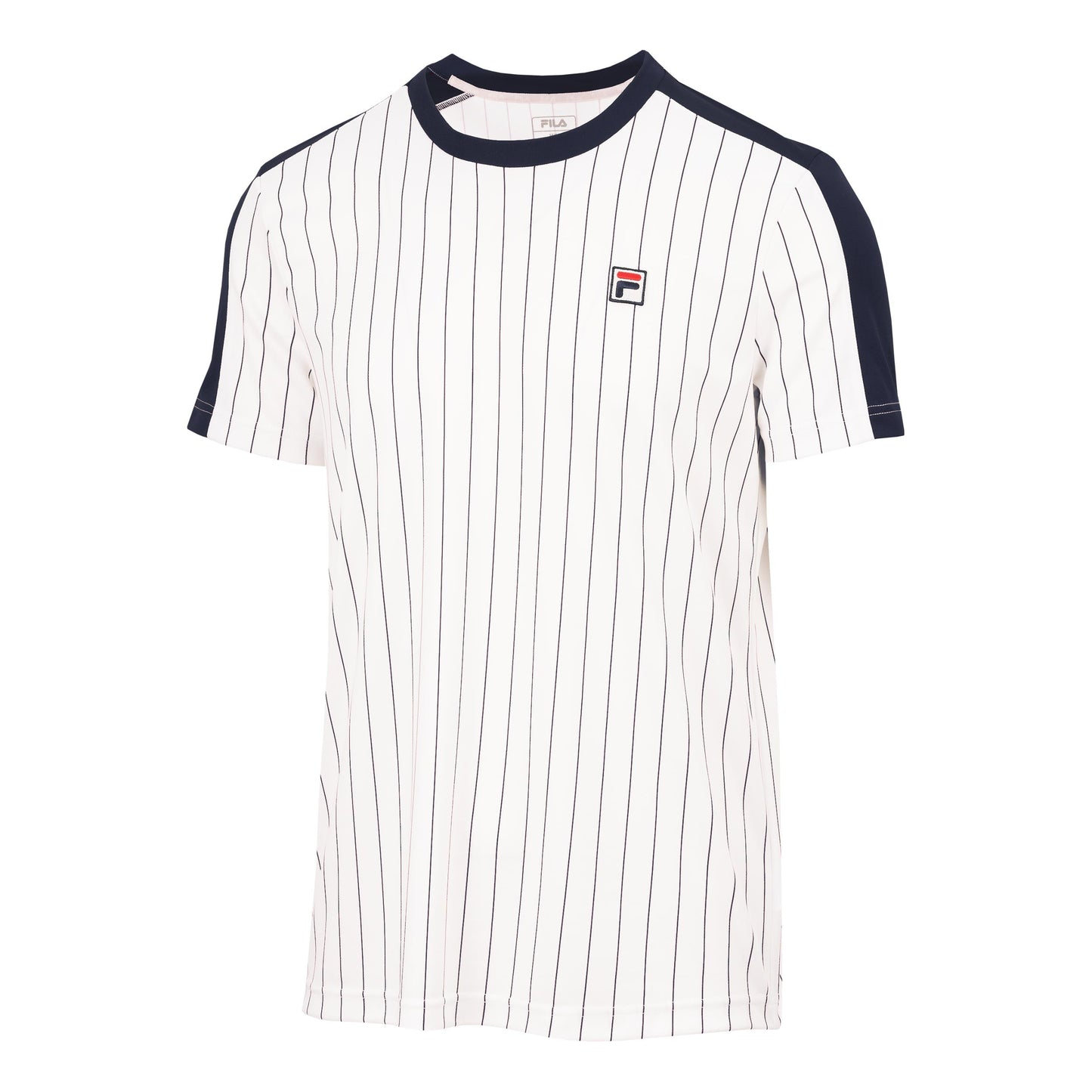 Fila Stripes Jascha 2 Koszulka Mężczyźni - biały,