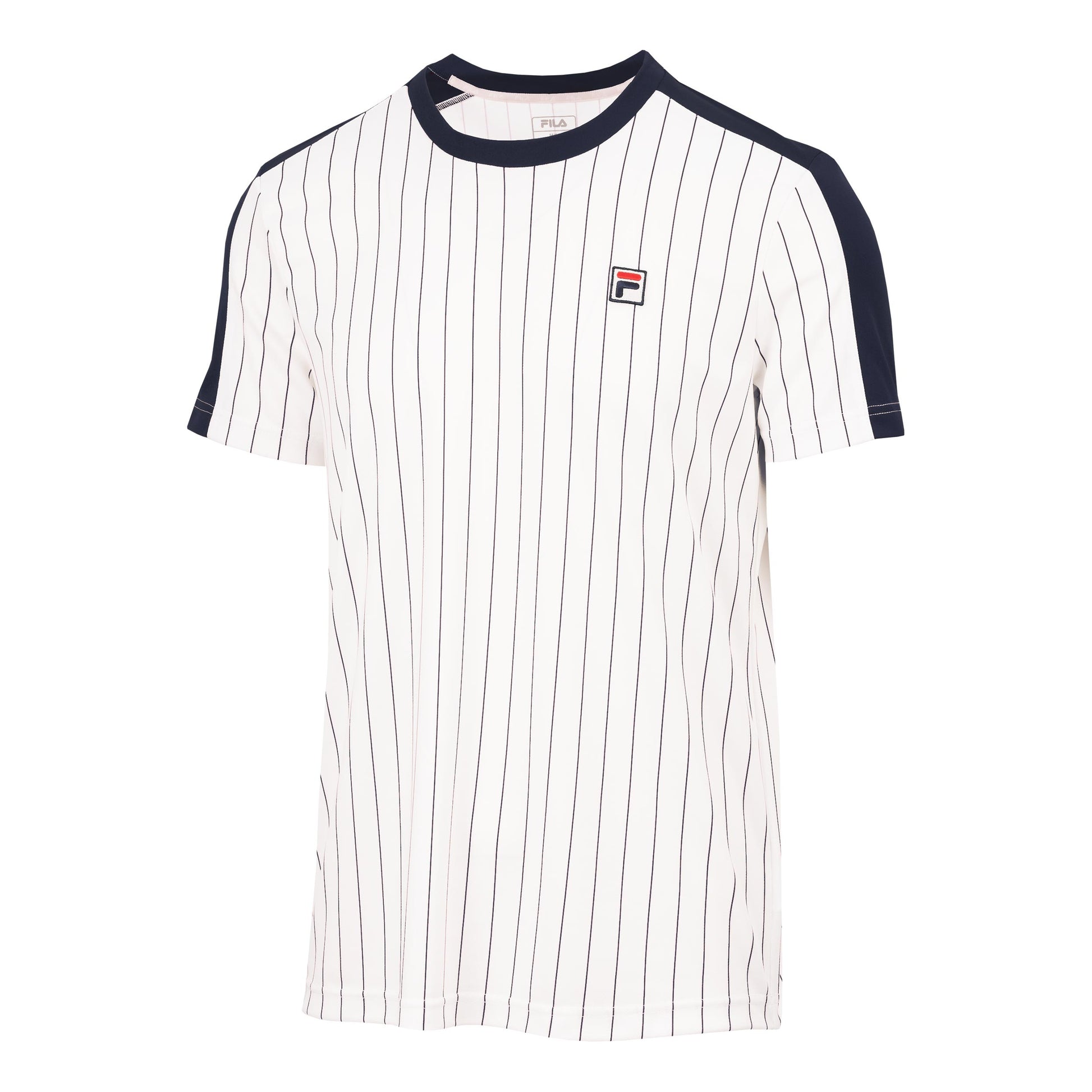 Fila Stripes Jascha 2 Koszulka Mężczyźni - biały,