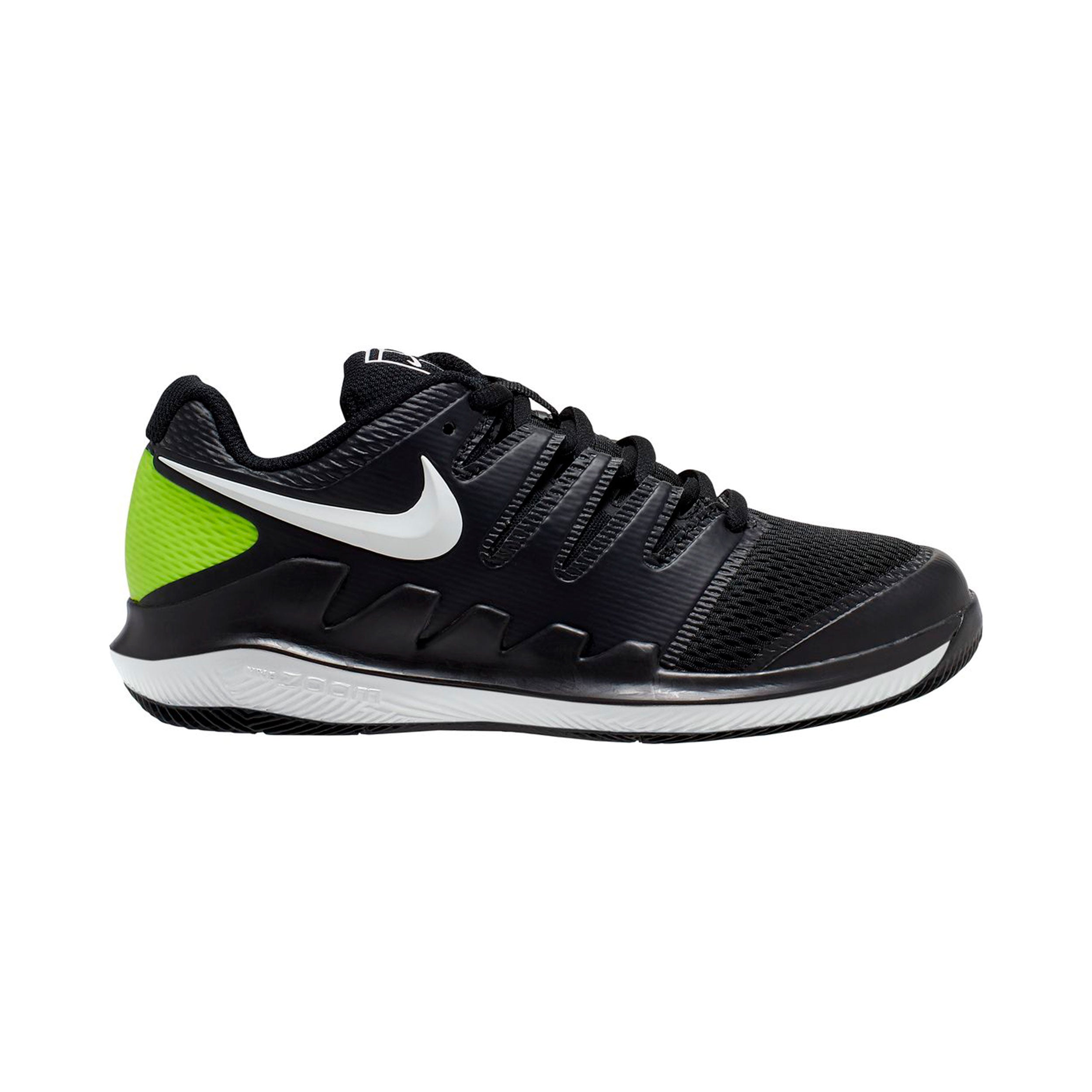 Nike Vapor X buty do tenisa allcourt Dzieci-czarny, biały