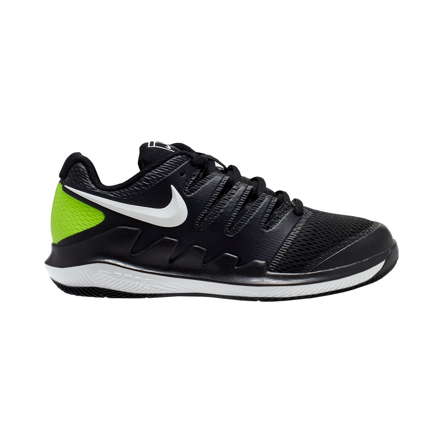 Nike Vapor X buty do tenisa allcourt Dzieci-czarny, biały