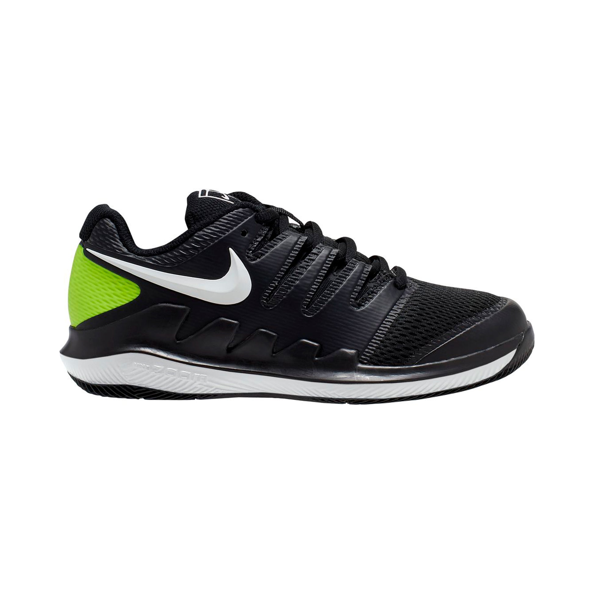 Nike Vapor X buty do tenisa allcourt Dzieci-czarny, biały