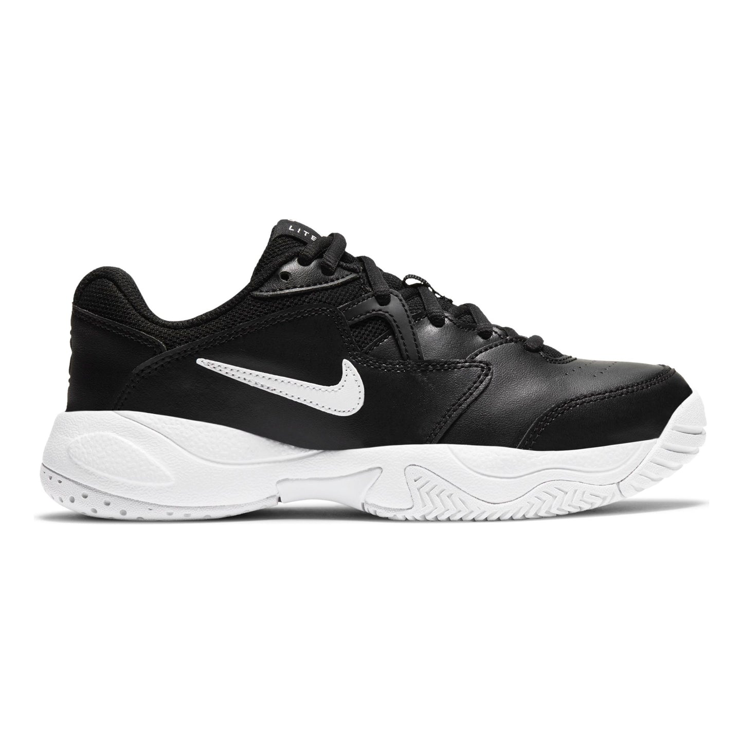 Nike Court Lite 2 buty do tenisa allcourt Dzieci - czarny, biały