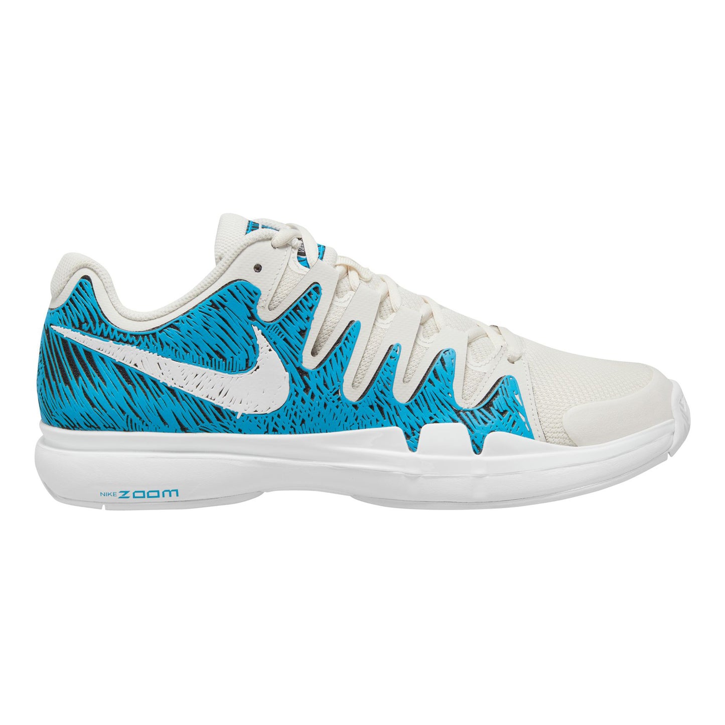 Nike Zoom Vapor 9.5 Tour PRM buty do tenisa allcourt Mężczyźni - biały, niebieski