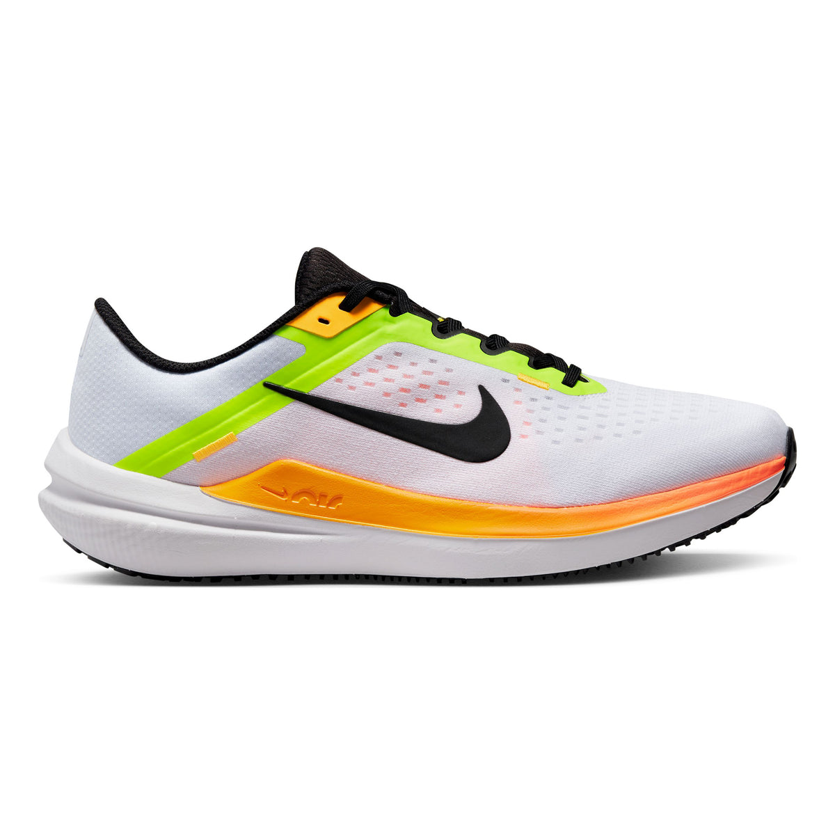 Nike Air Winflo 10 But neutralny Mężczyźni - biały, neonowy zielony