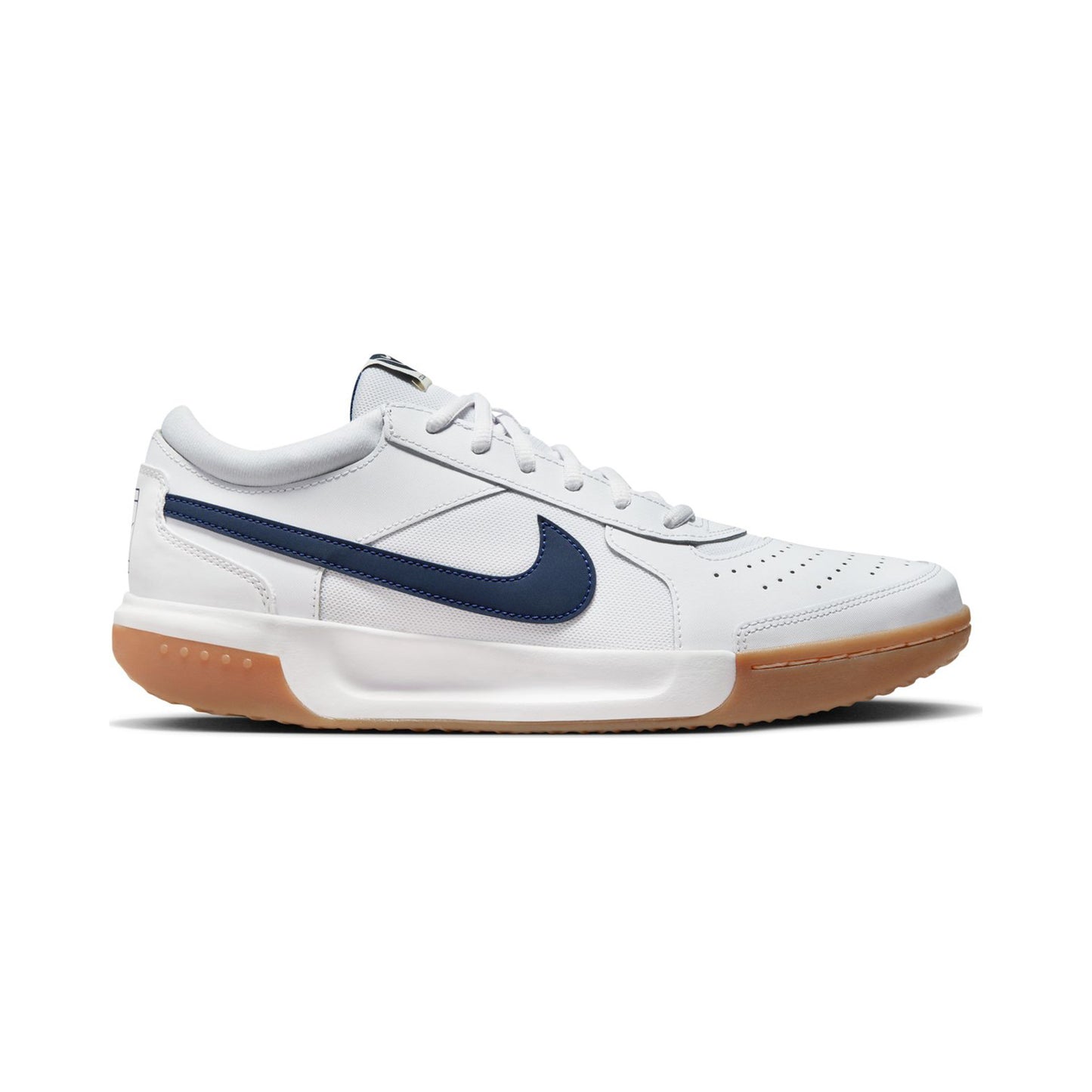 Nike Zoom Court Lite 3 buty do tenisa allcourt Dzieci - biały, ciemnoniebieski