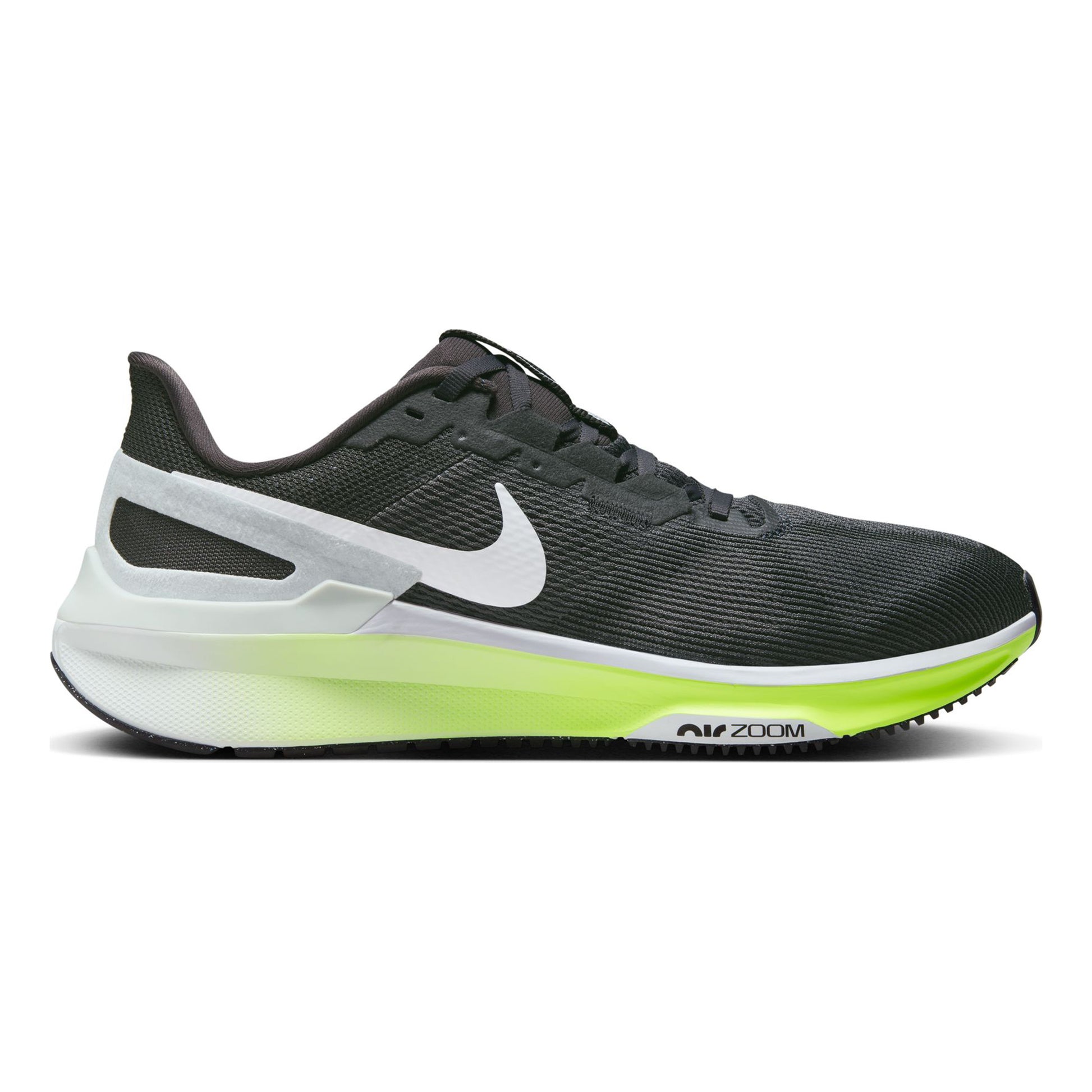 Nike Structure 25 But stabilizujący Mężczyźni - antracyt, neonowy zielony