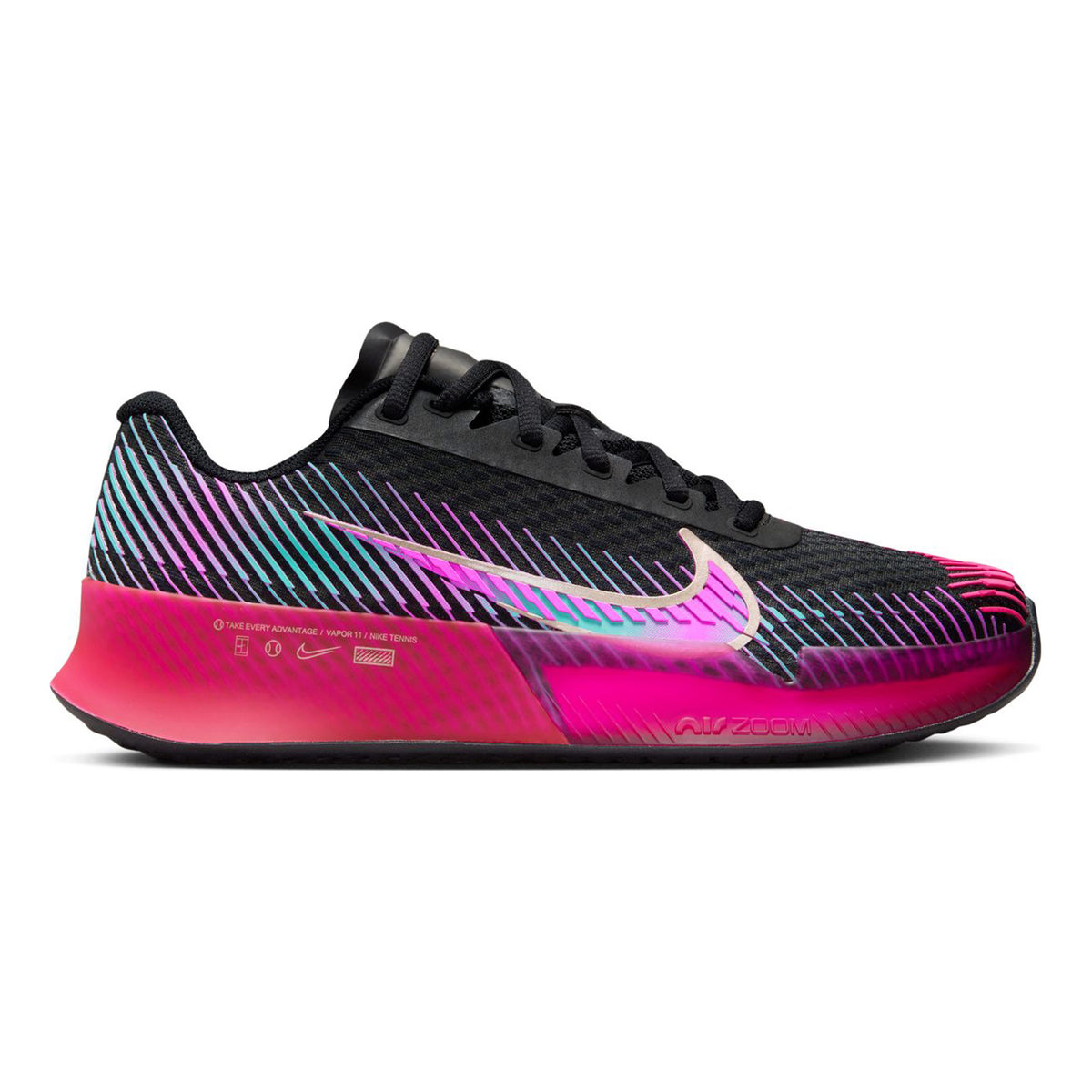 Nike Air Zoom Vapor 11 Premium buty do tenisa allcourt Kobiety - czarny, jagoda